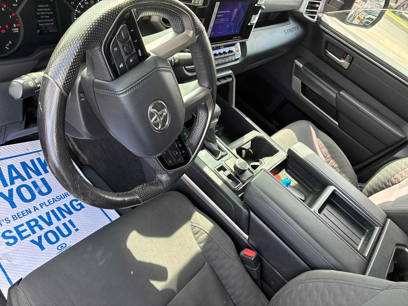 Interior driver side
