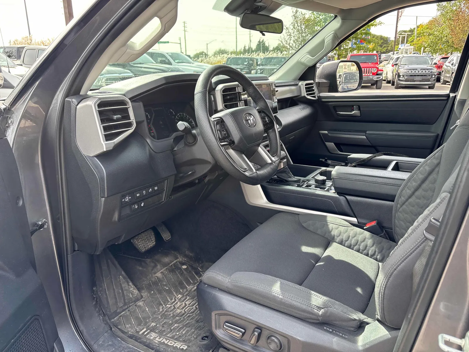 Interior driver side