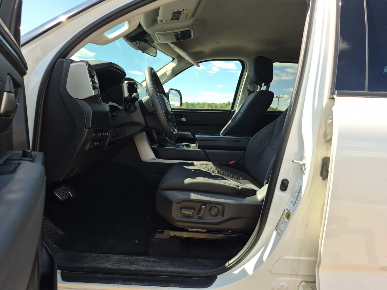 Interior driver side