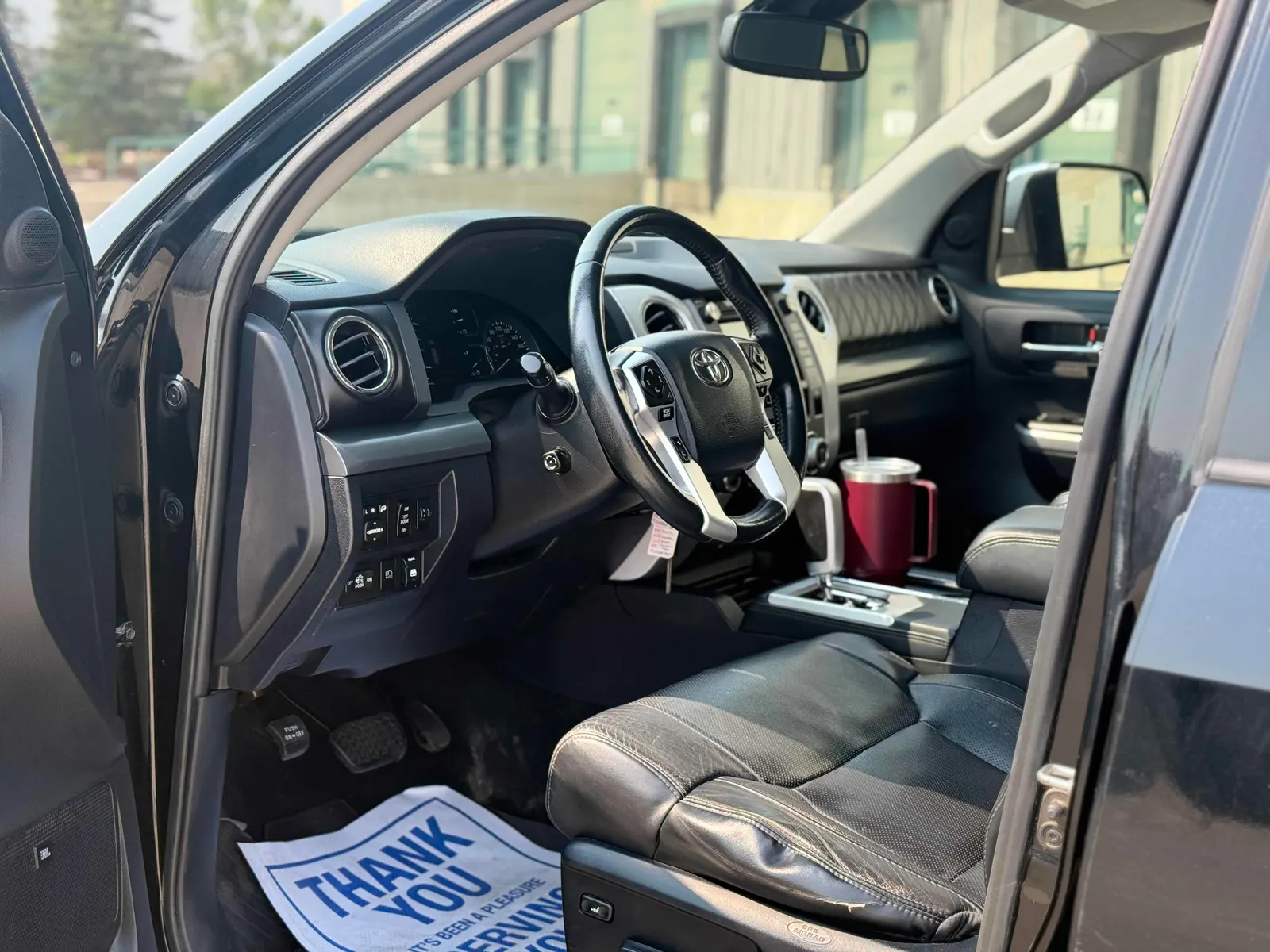 Interior driver side