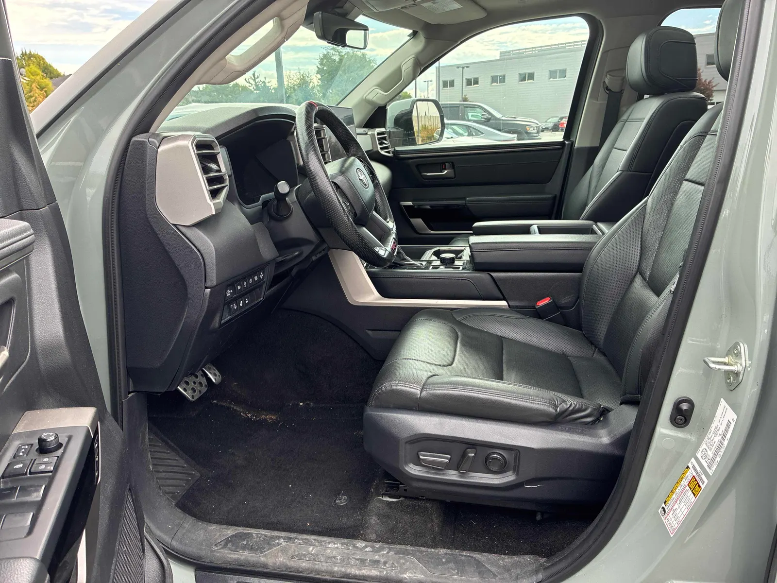 Interior driver side