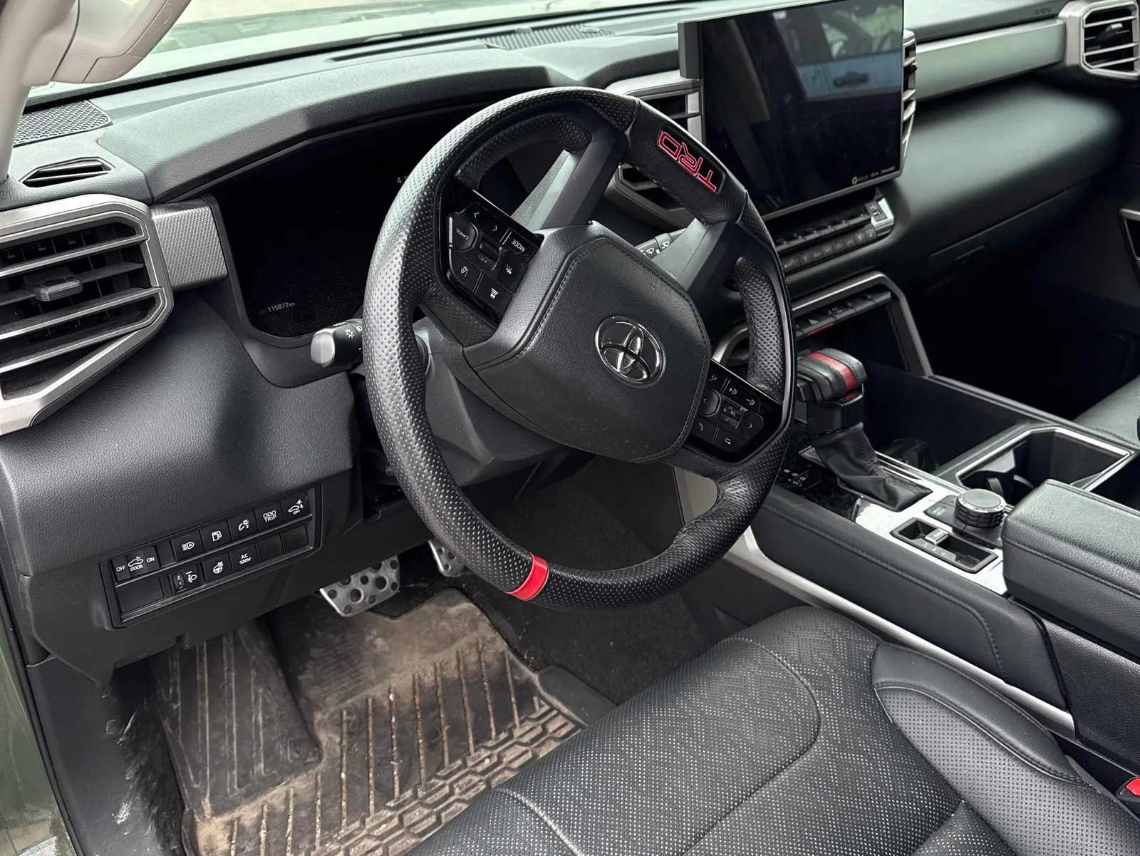 Interior driver side