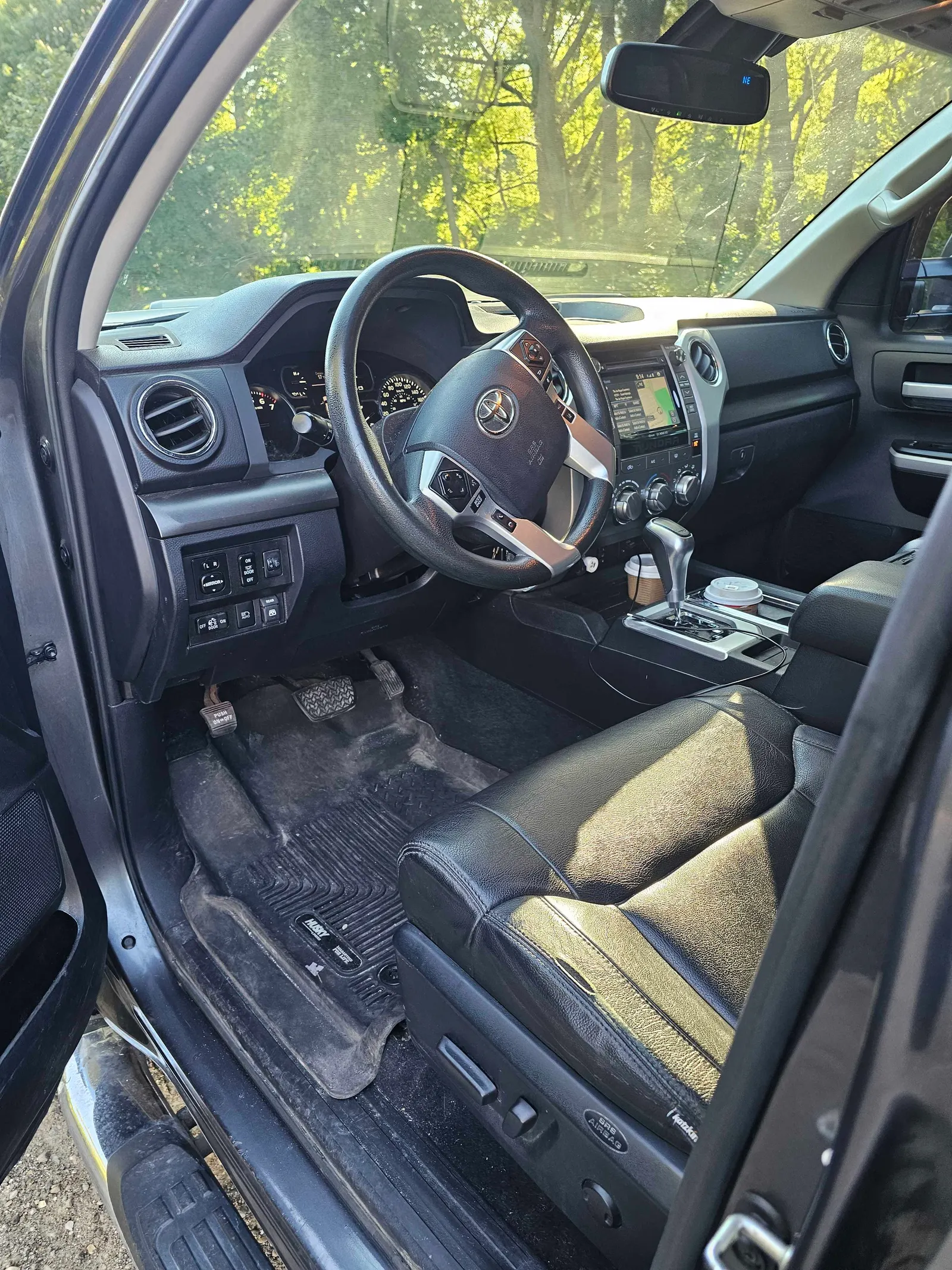 Interior driver side