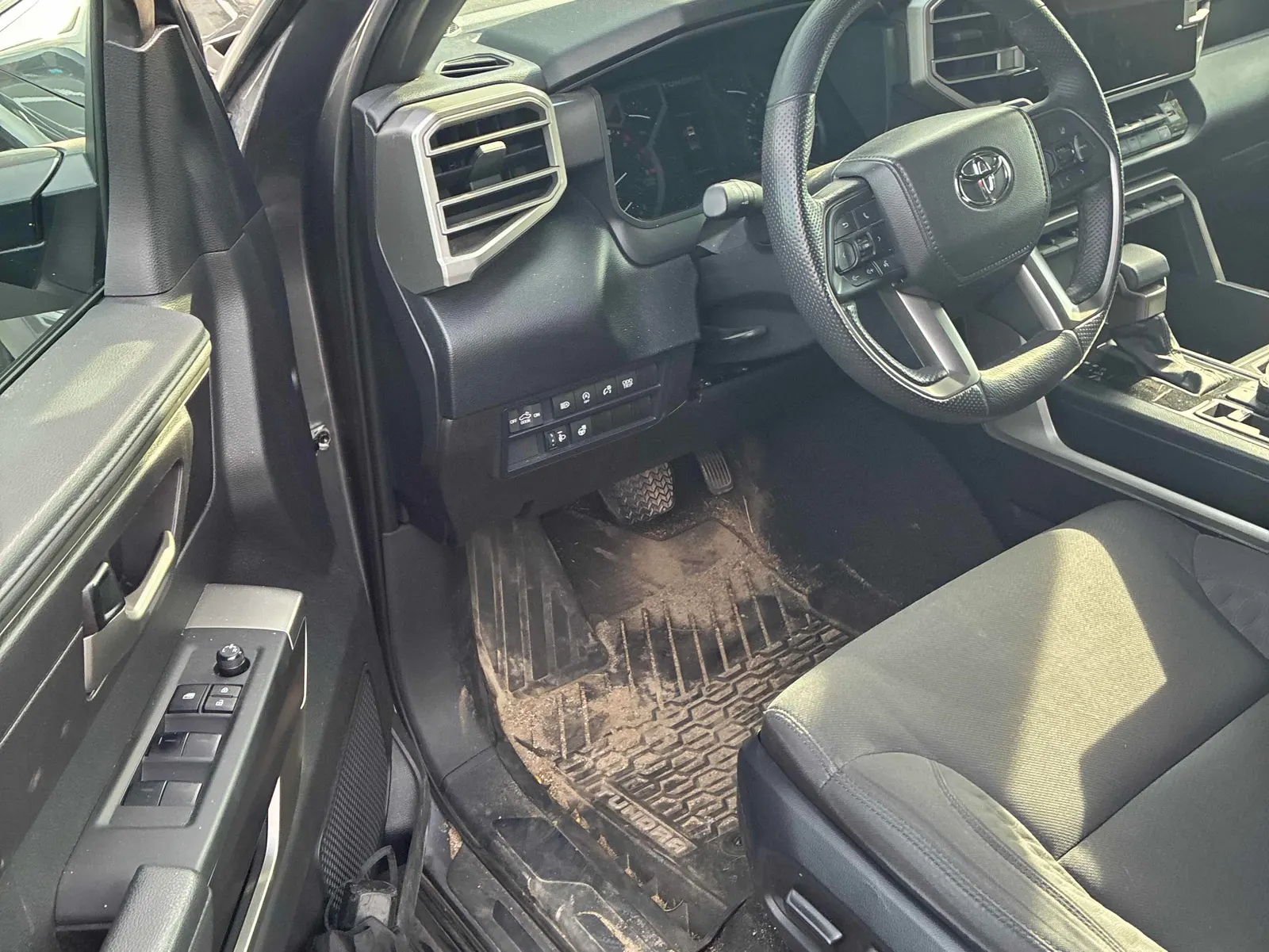 Interior driver side