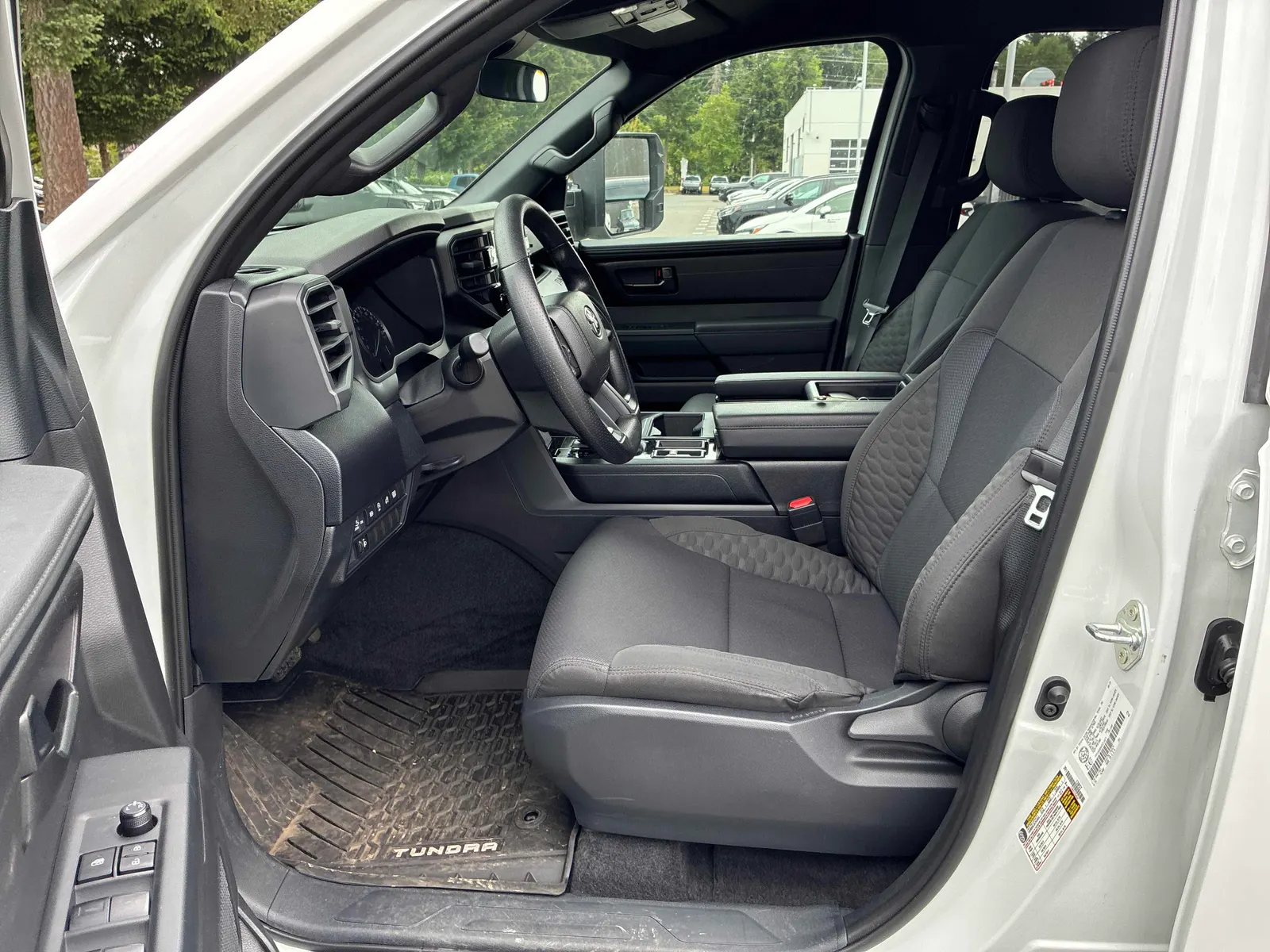 Interior driver side