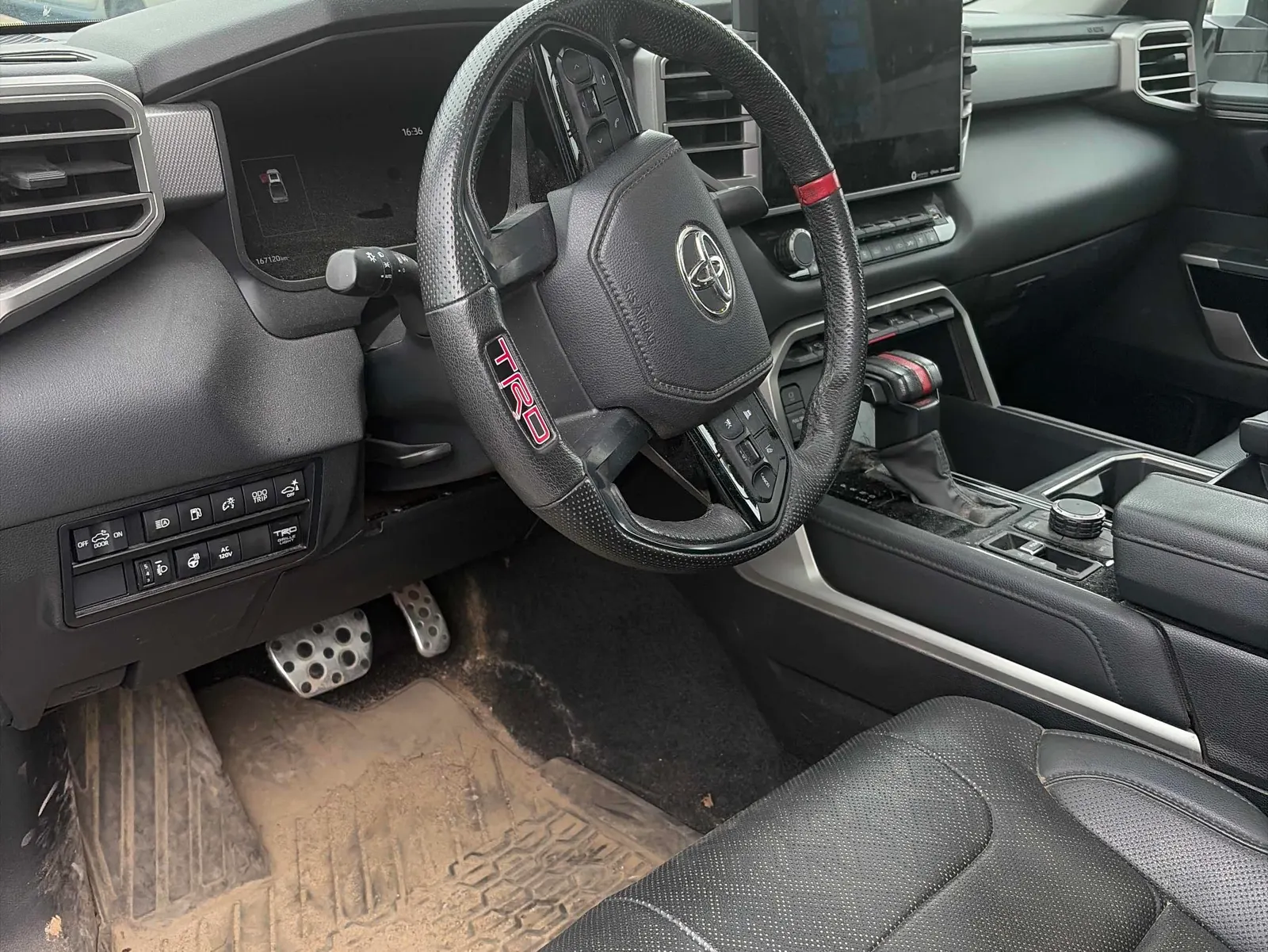 Interior driver side