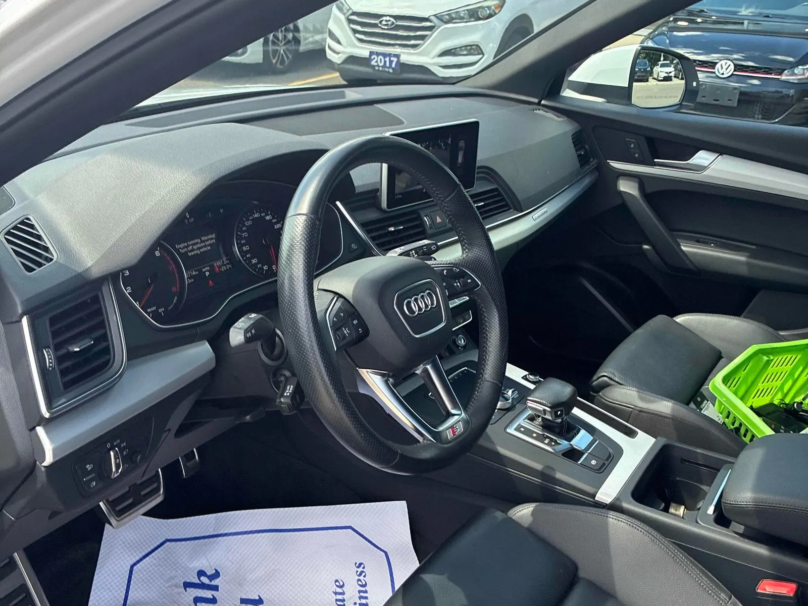Interior driver side