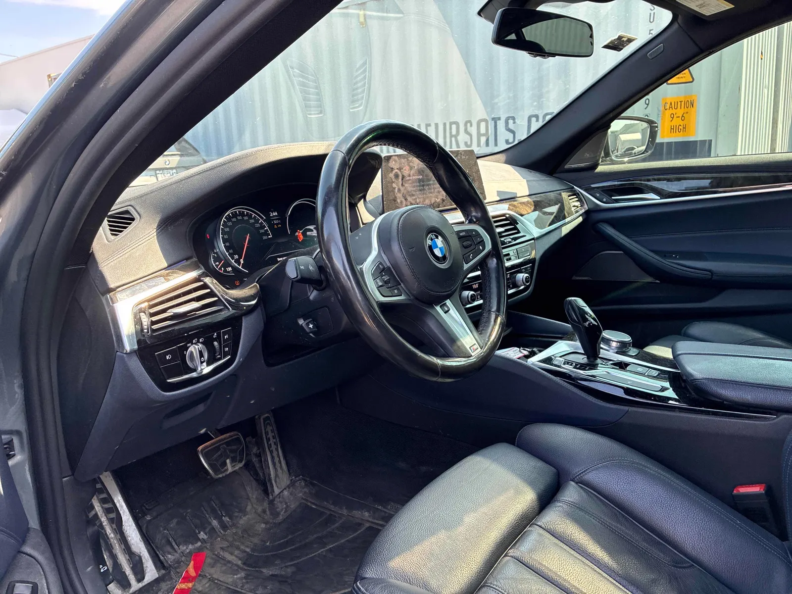 Interior driver side