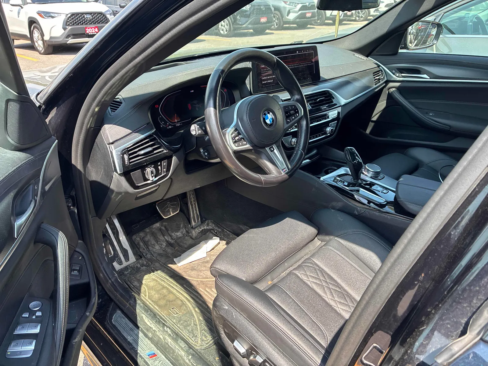 Interior driver side