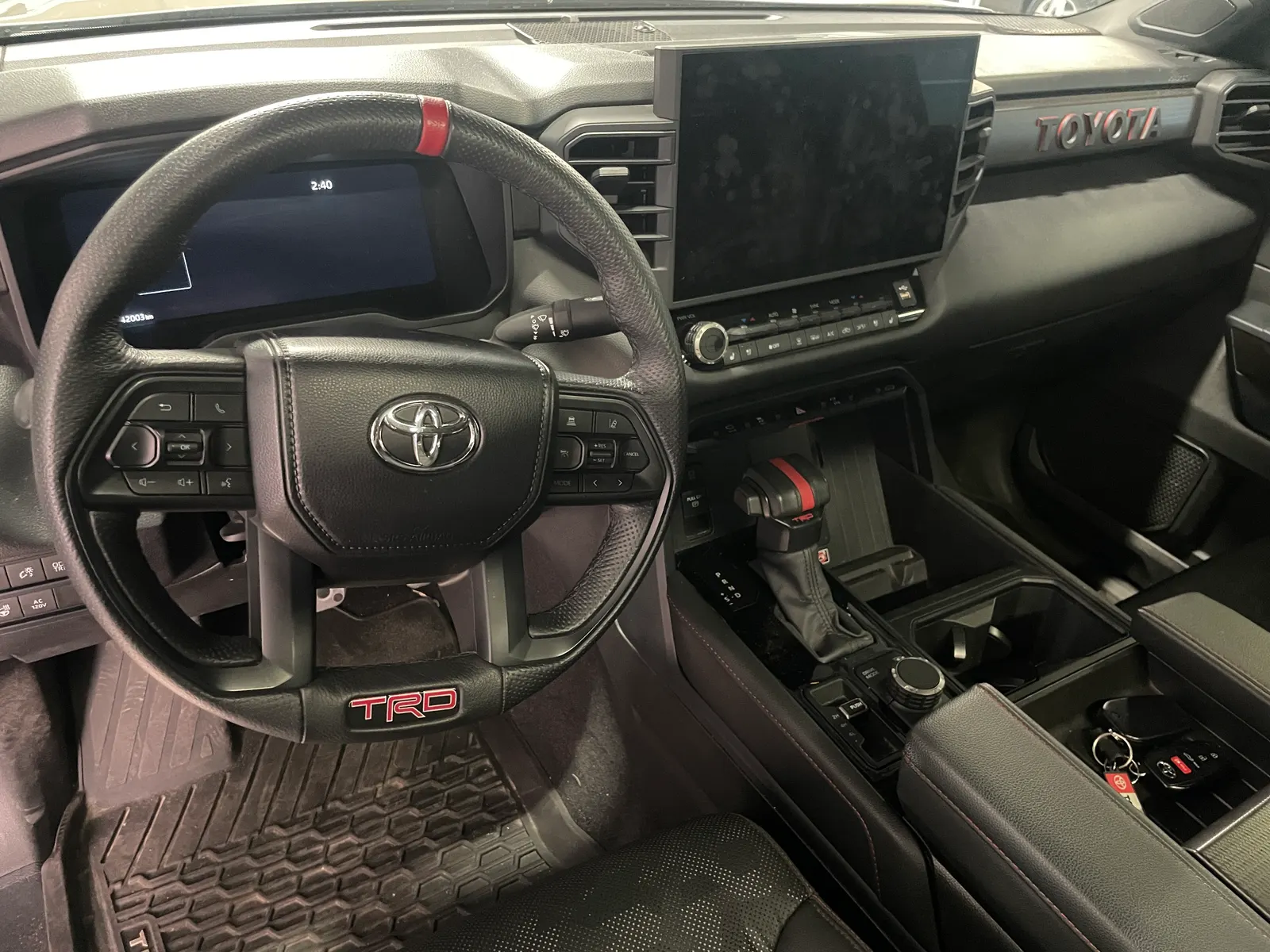 Interior driver side
