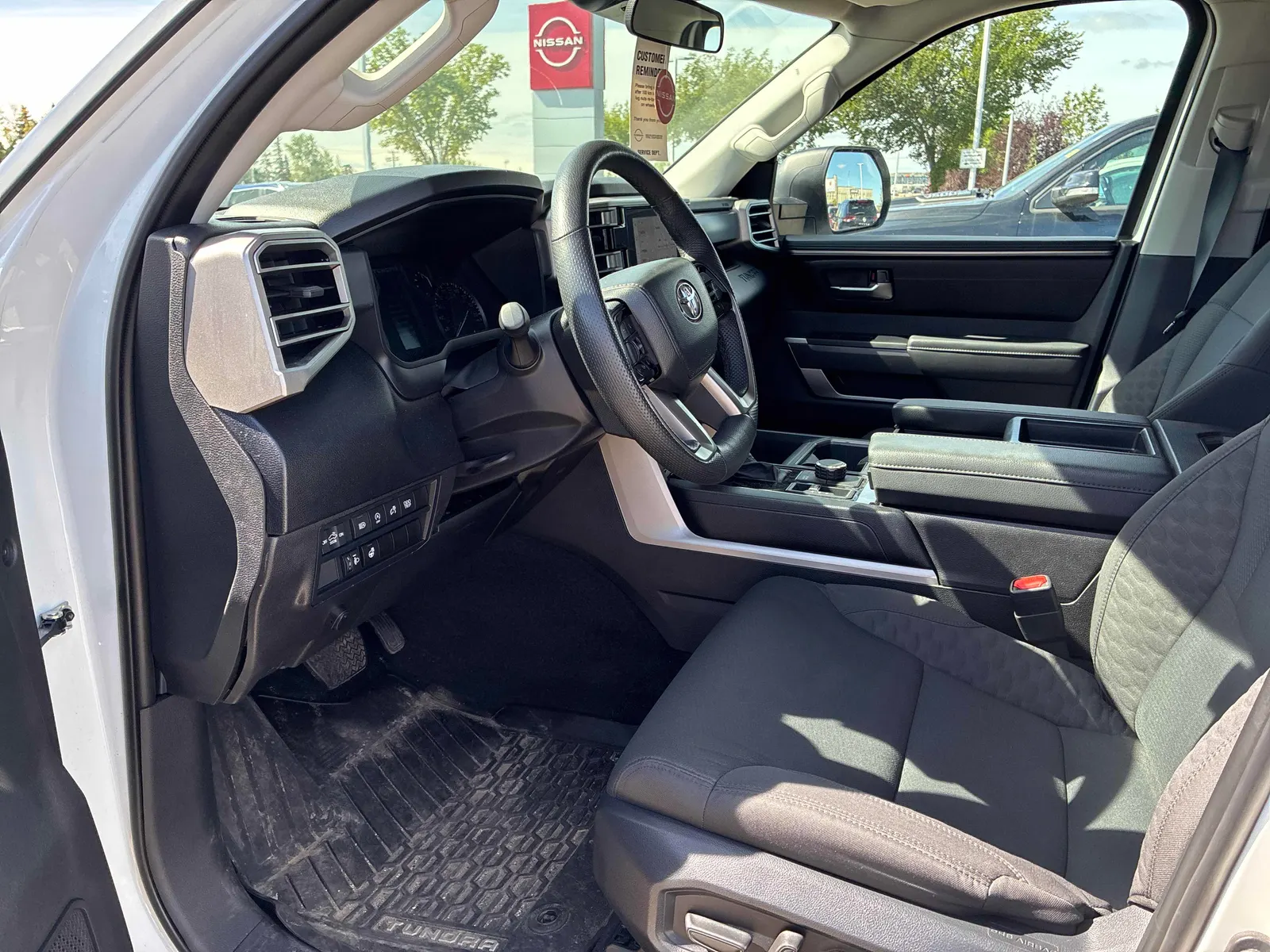 Interior driver side