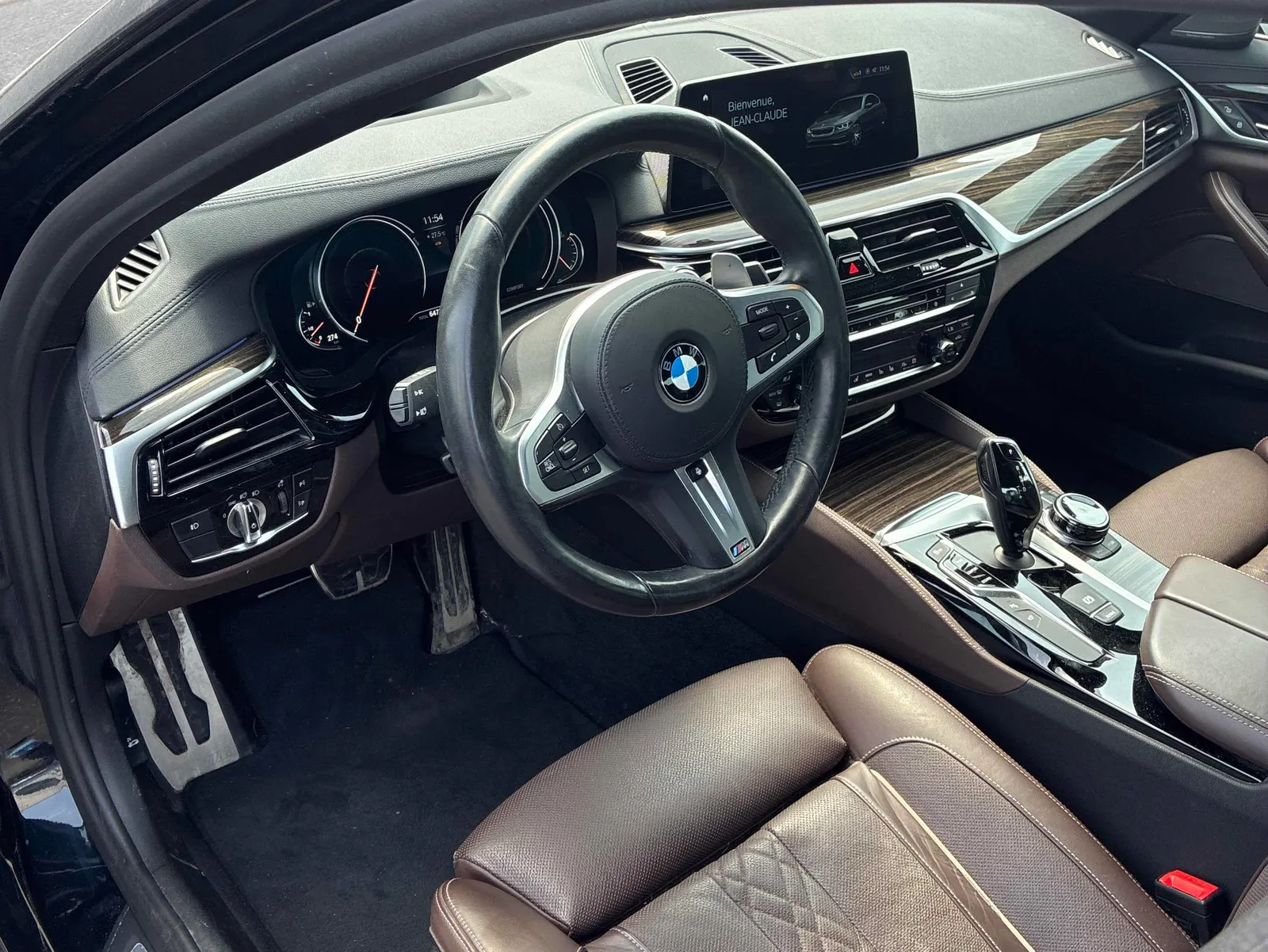 Interior driver side