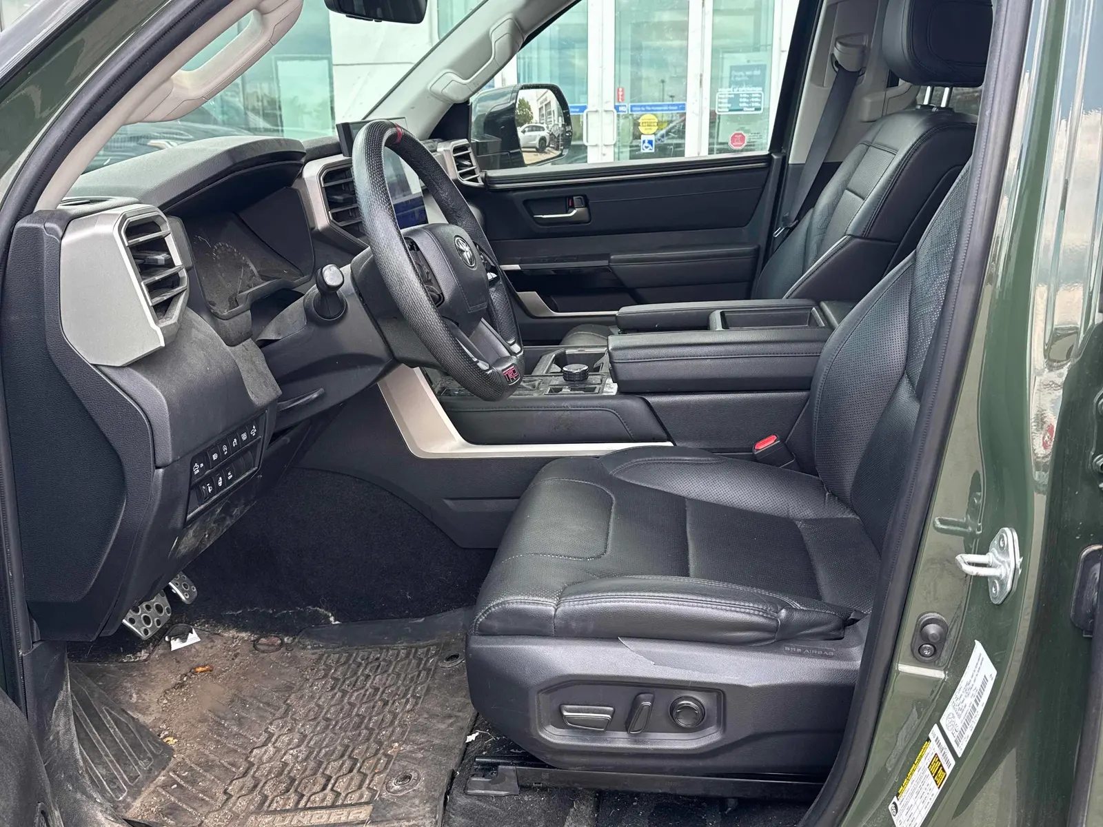 Interior driver side