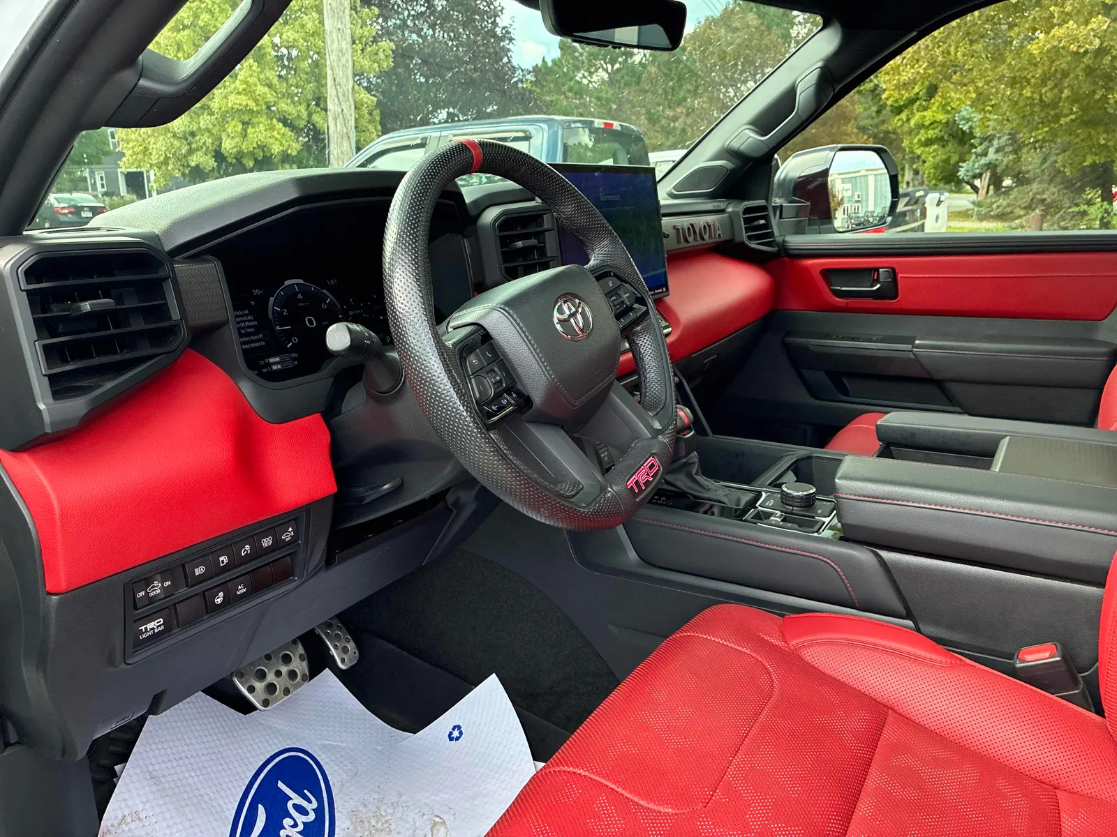 Interior driver side