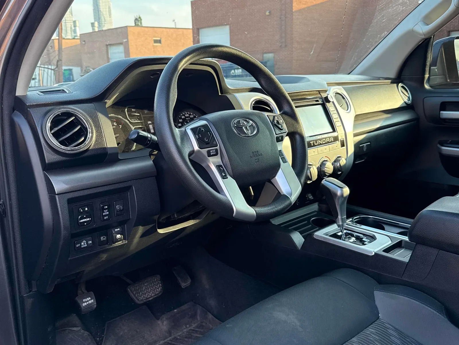 Interior driver side