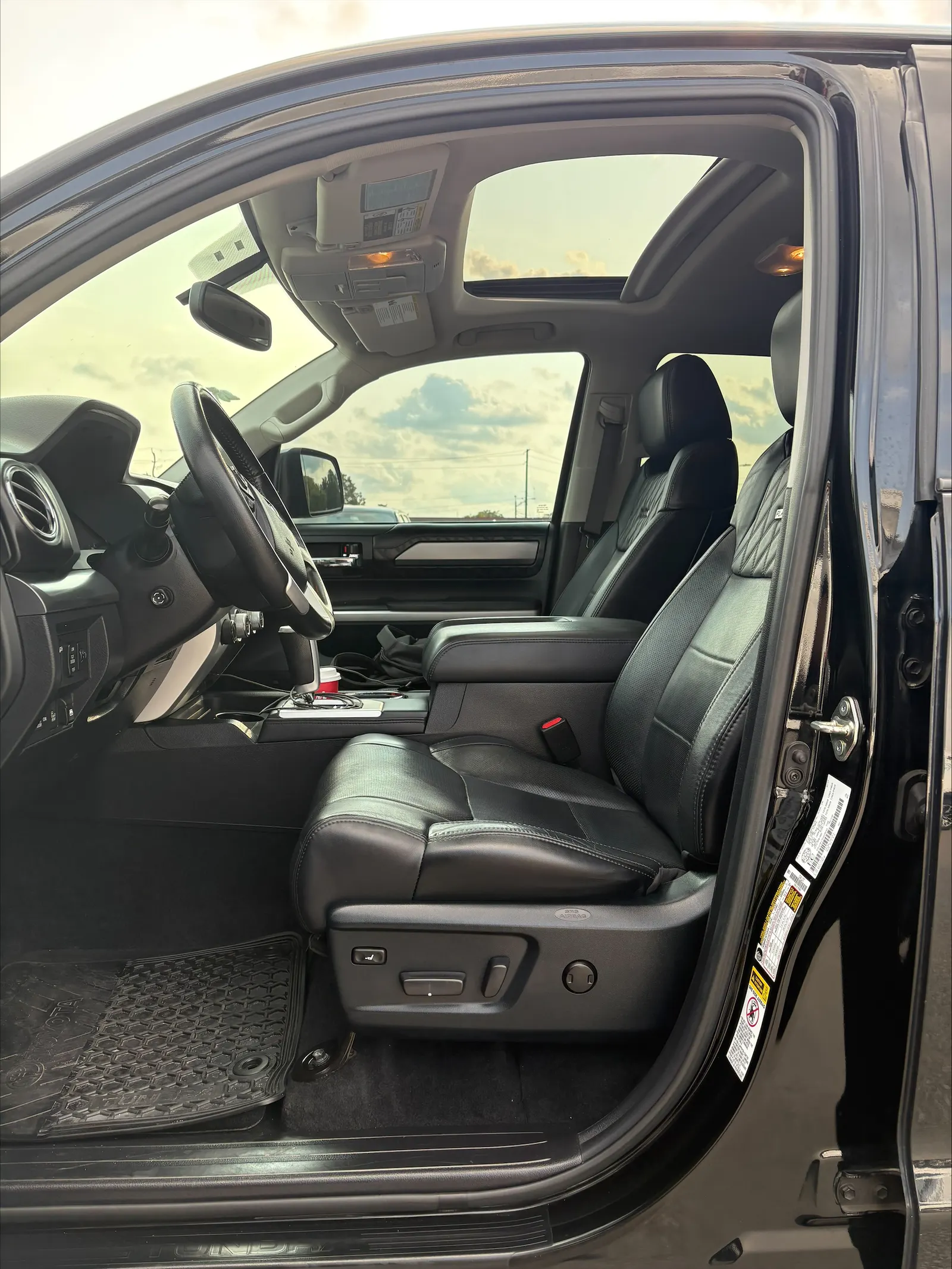 Interior driver side