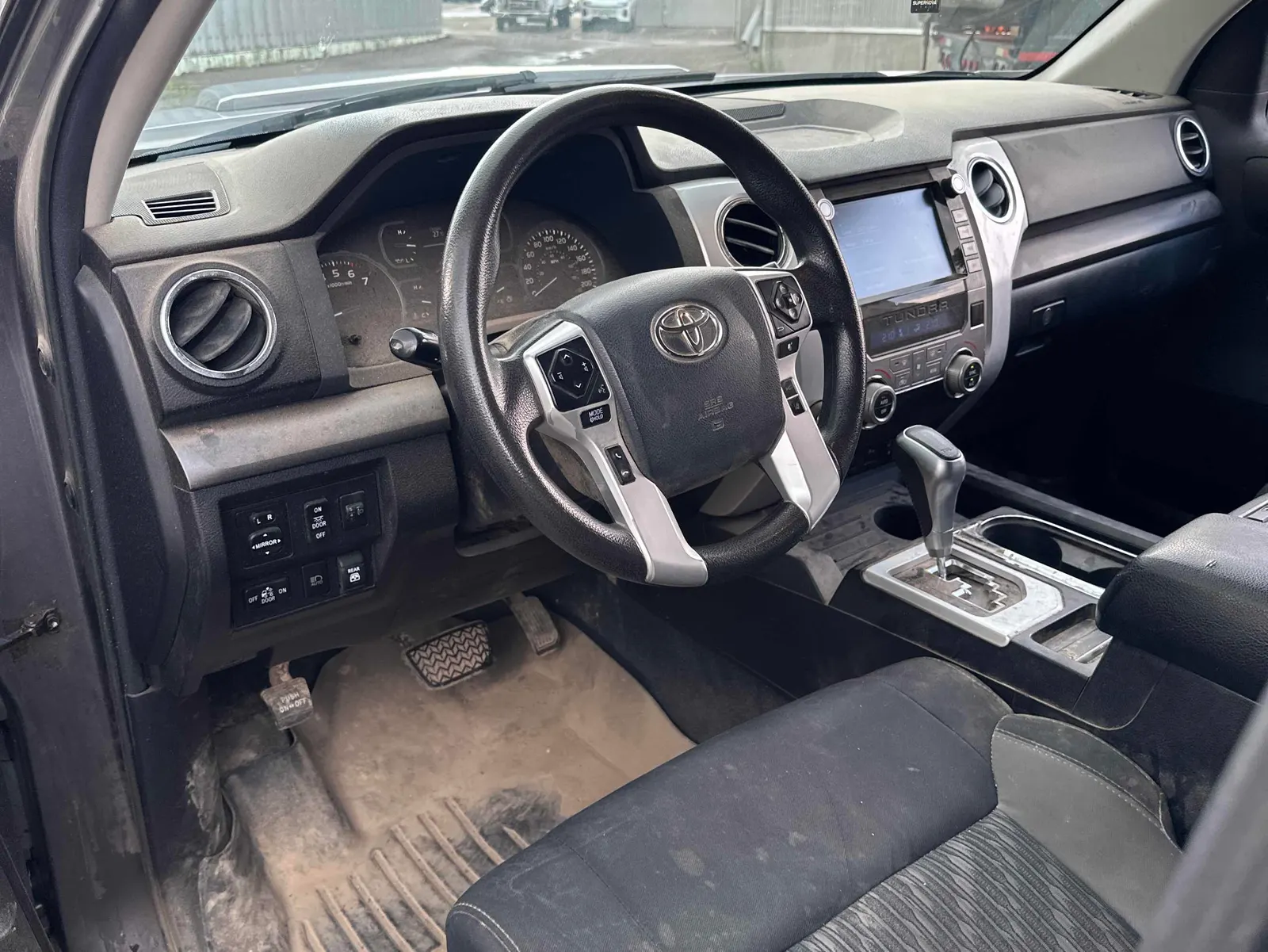 Interior driver side