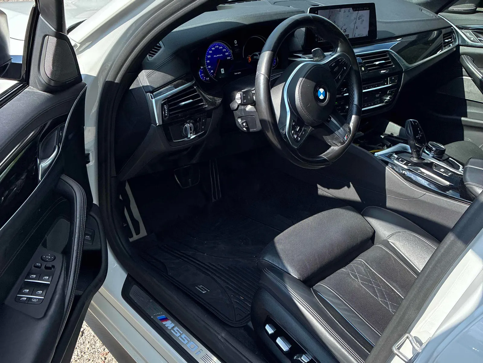 Interior driver side