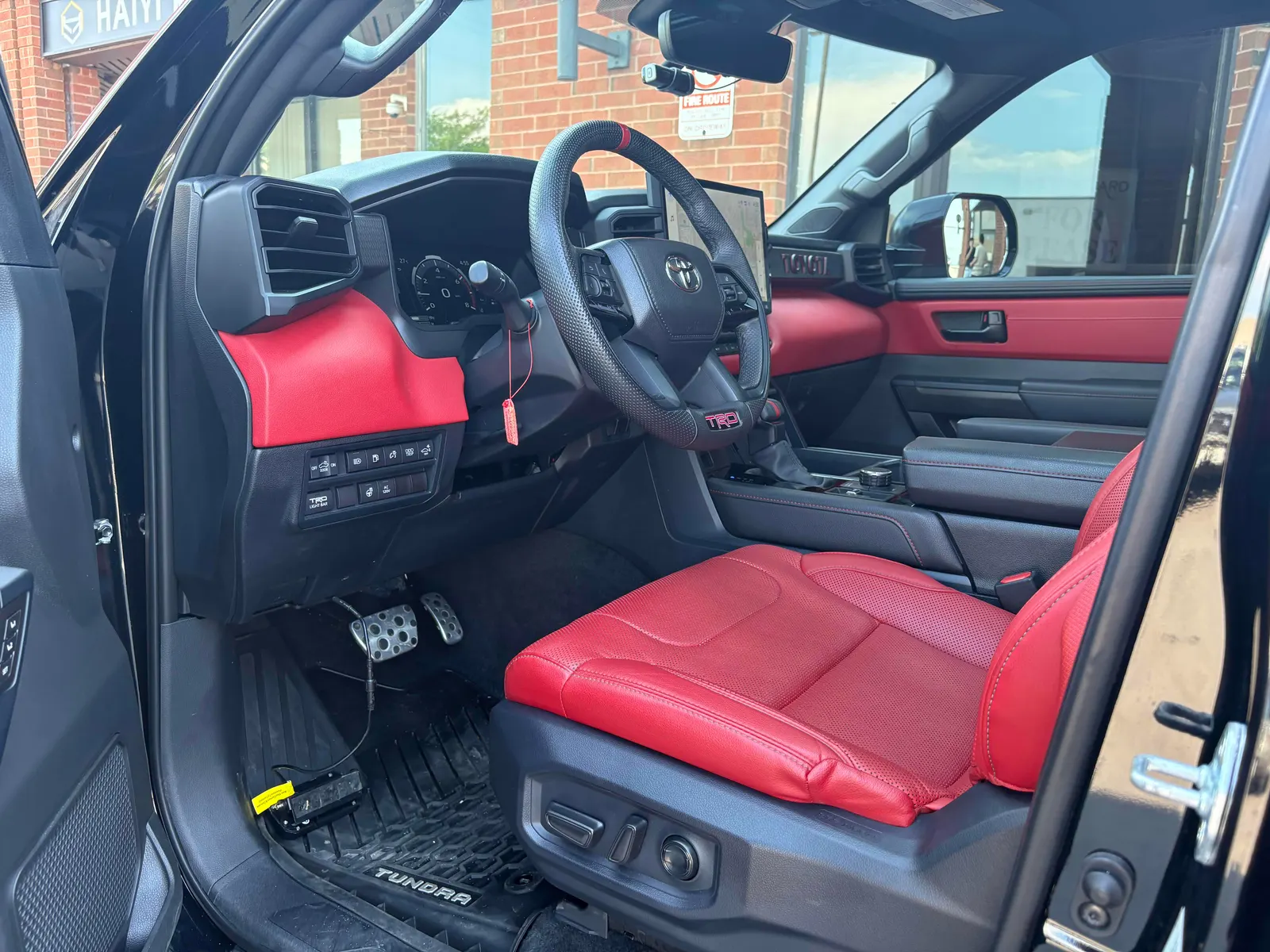 Interior driver side