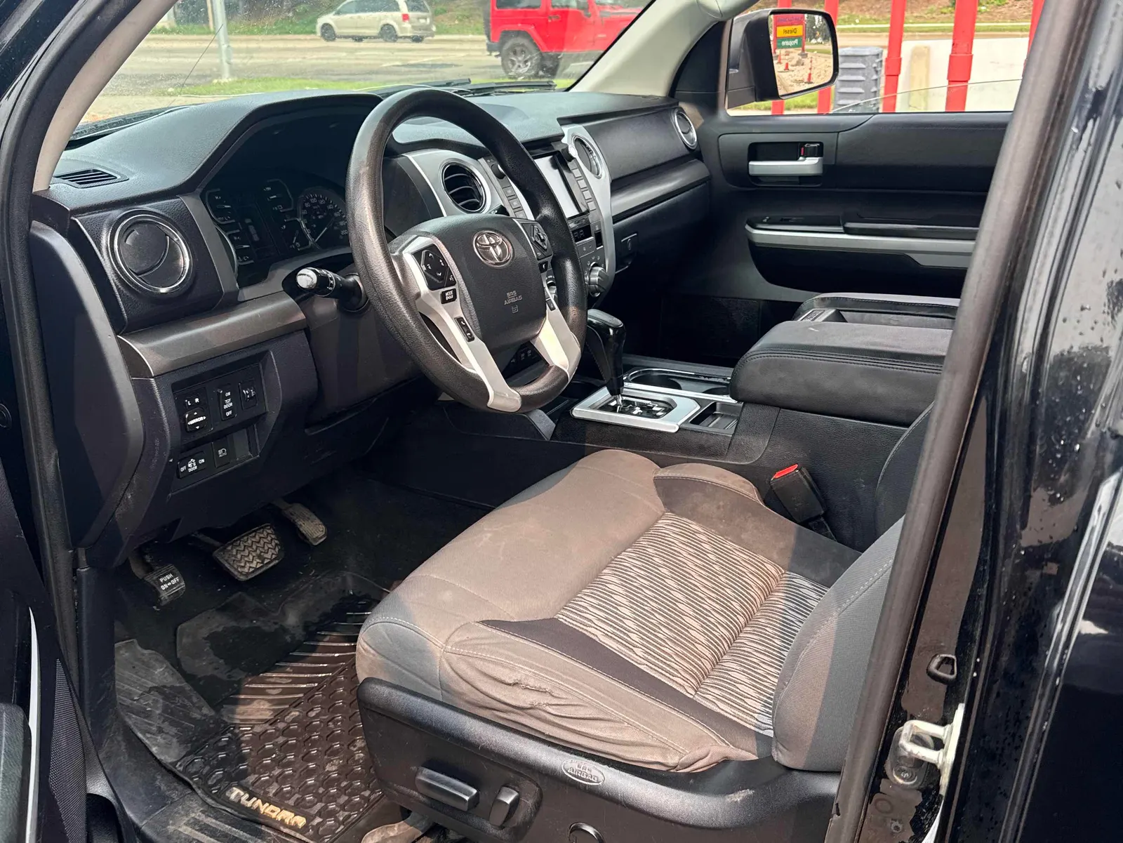 Interior driver side