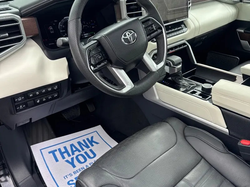 Interior driver side