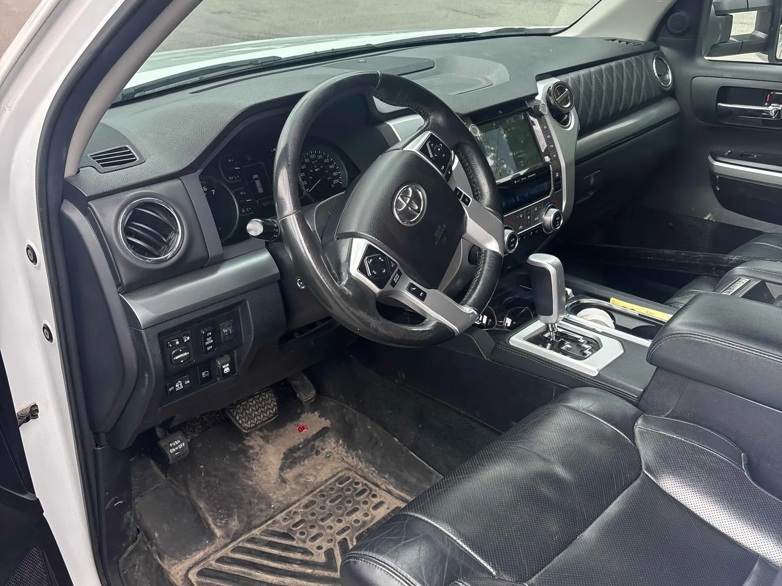 Interior driver side
