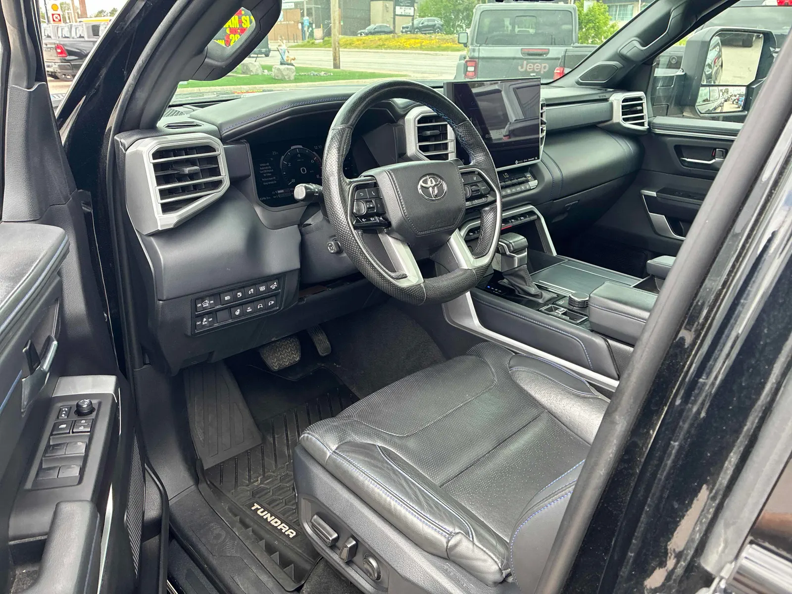 Interior driver side