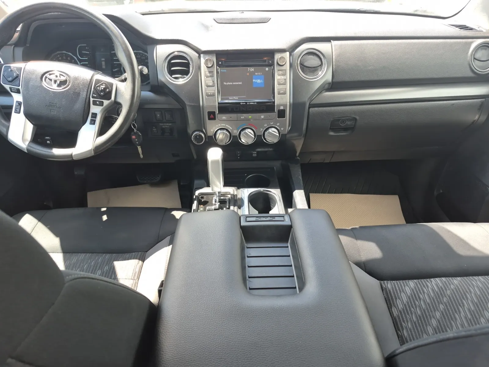 Interior driver side