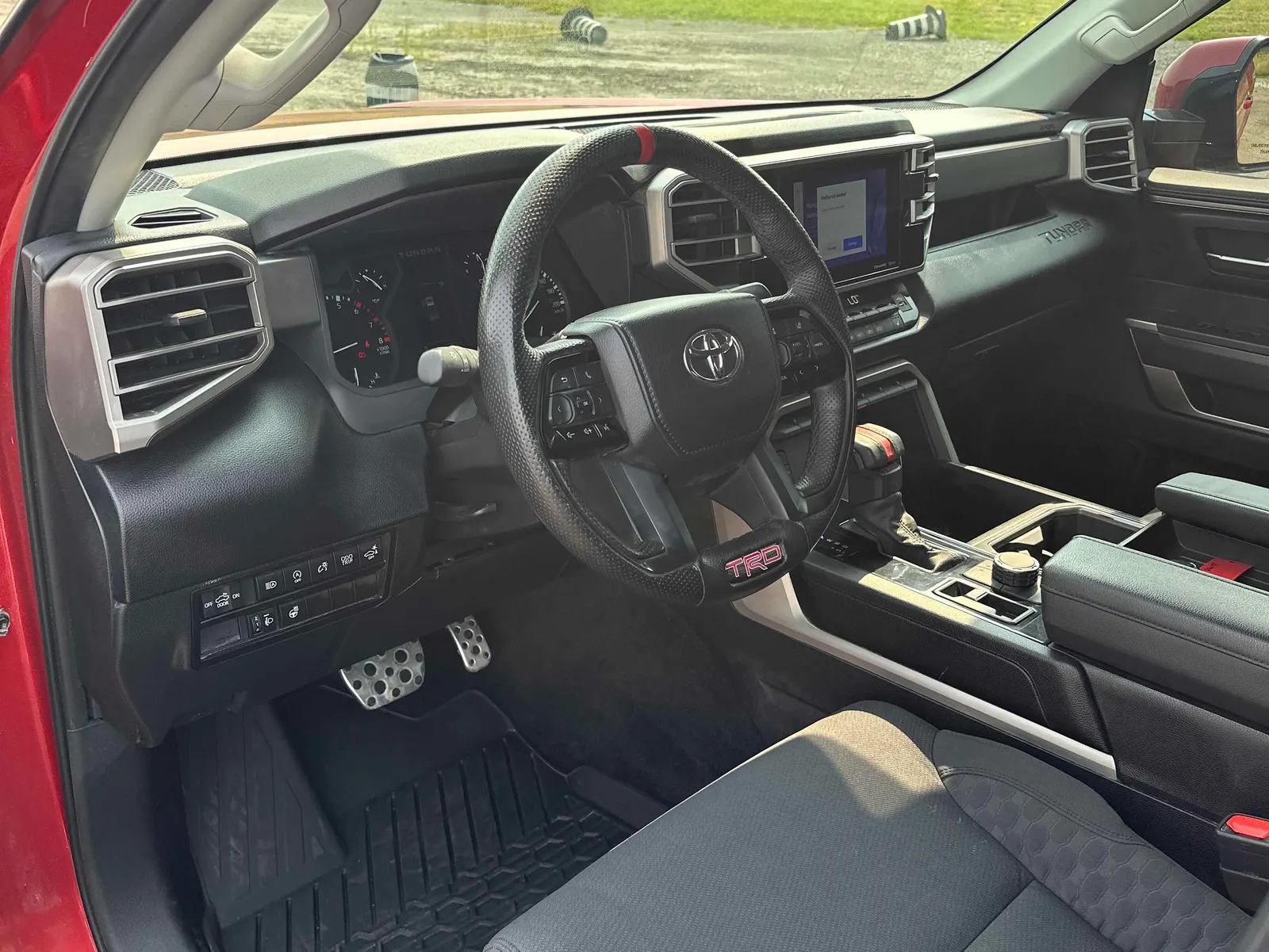 Interior driver side