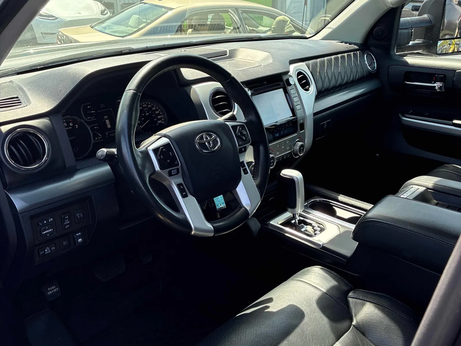 Interior driver side