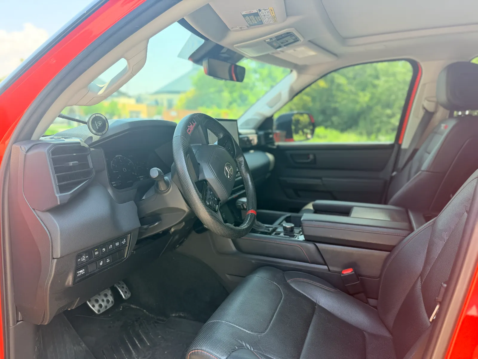 Interior driver side
