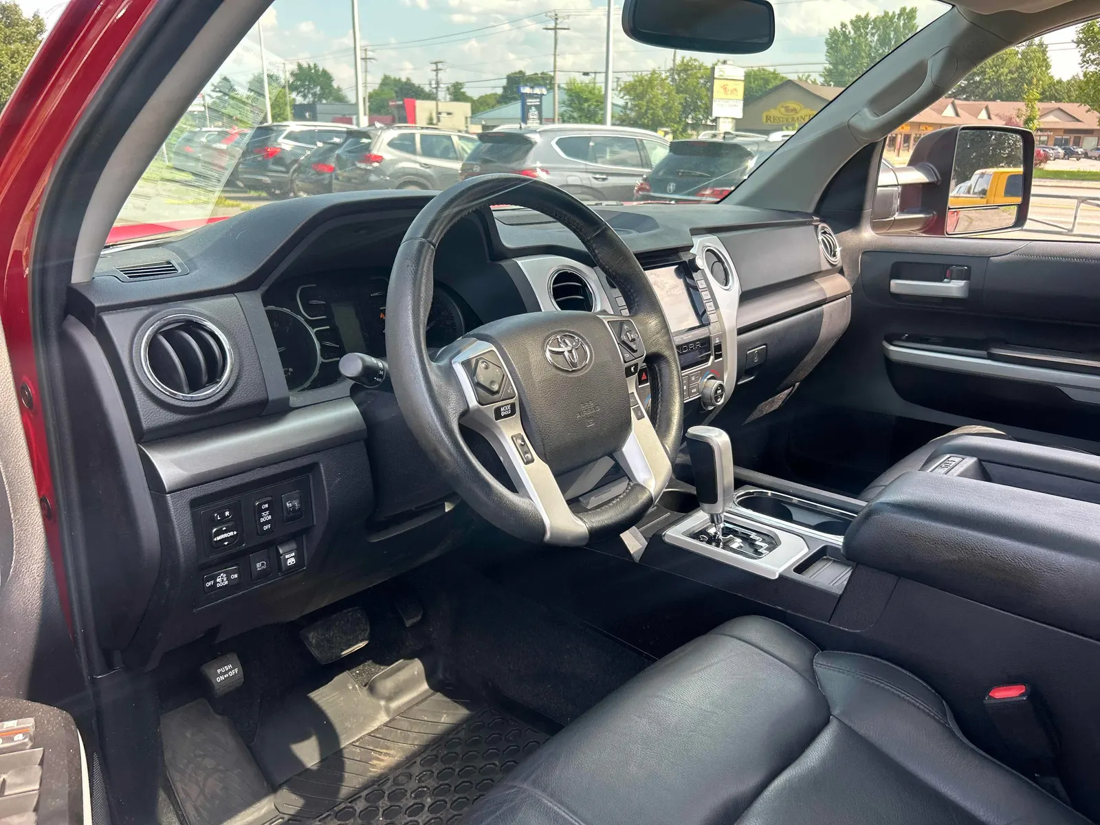 Interior driver side