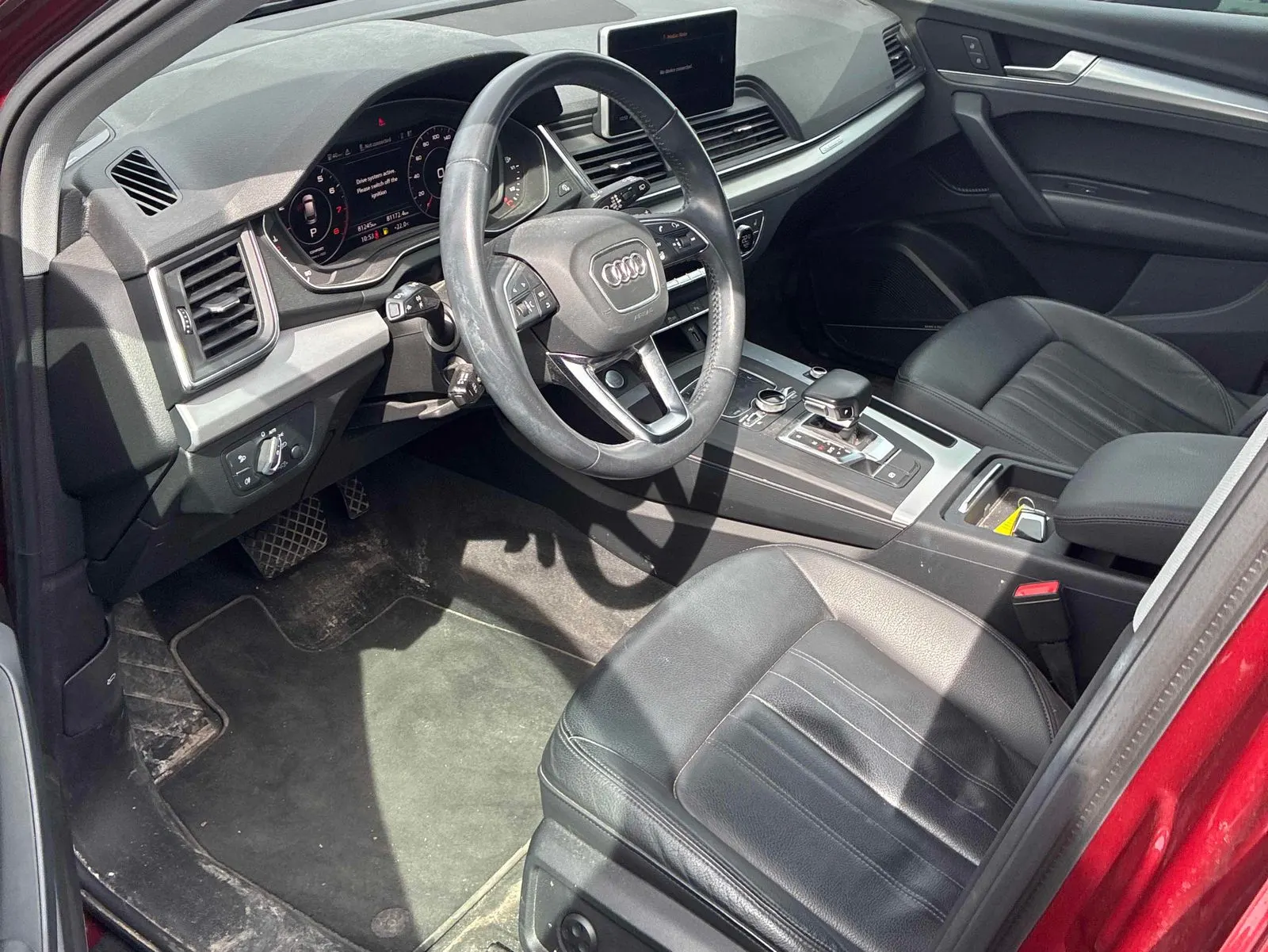 Interior driver side