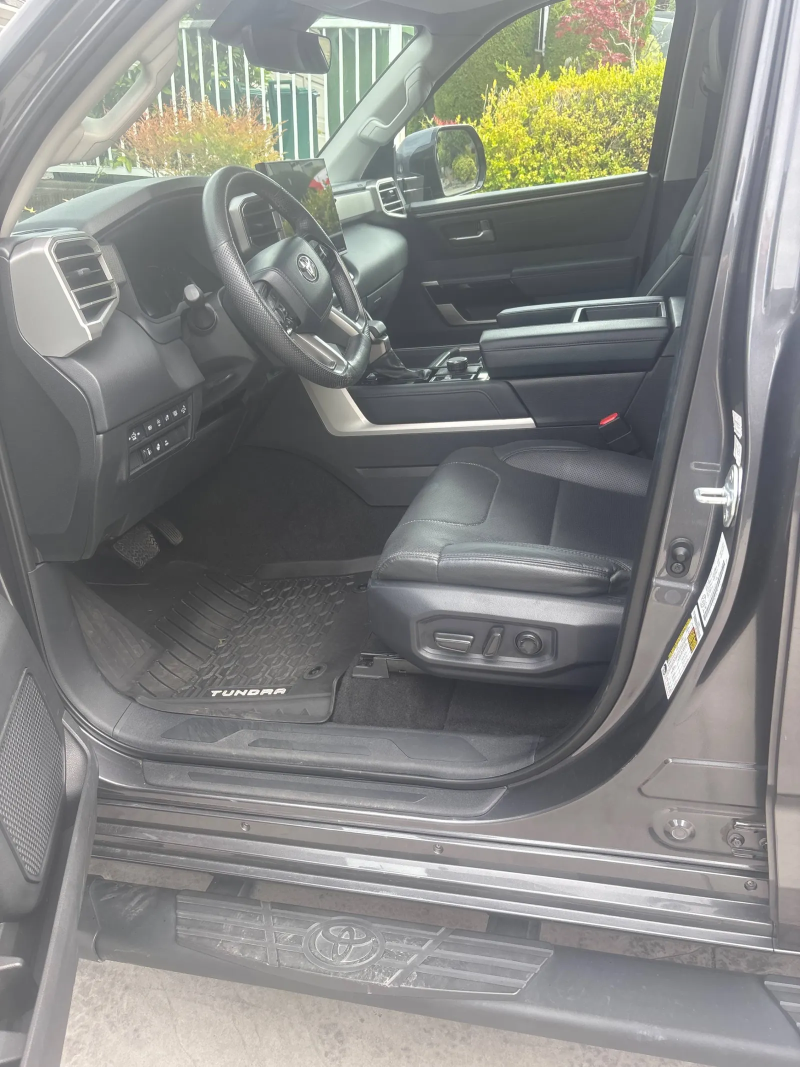 Interior driver side