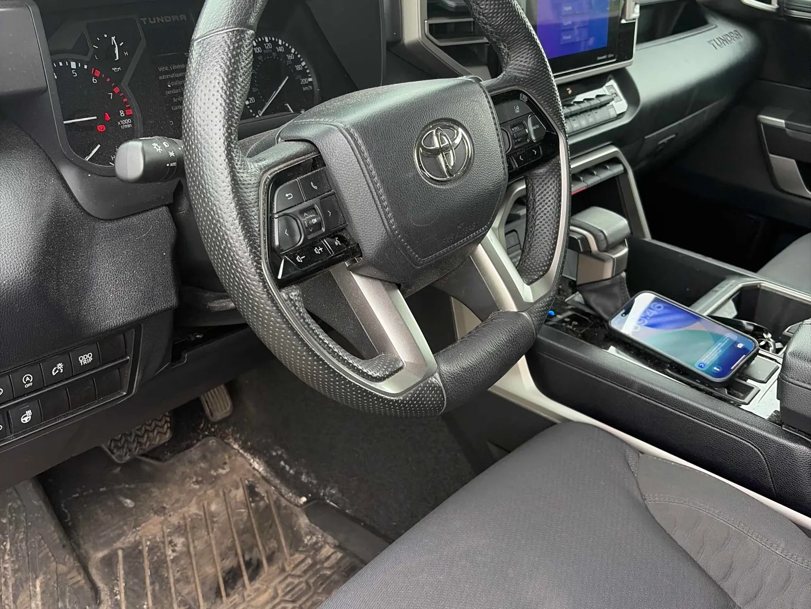 Interior driver side