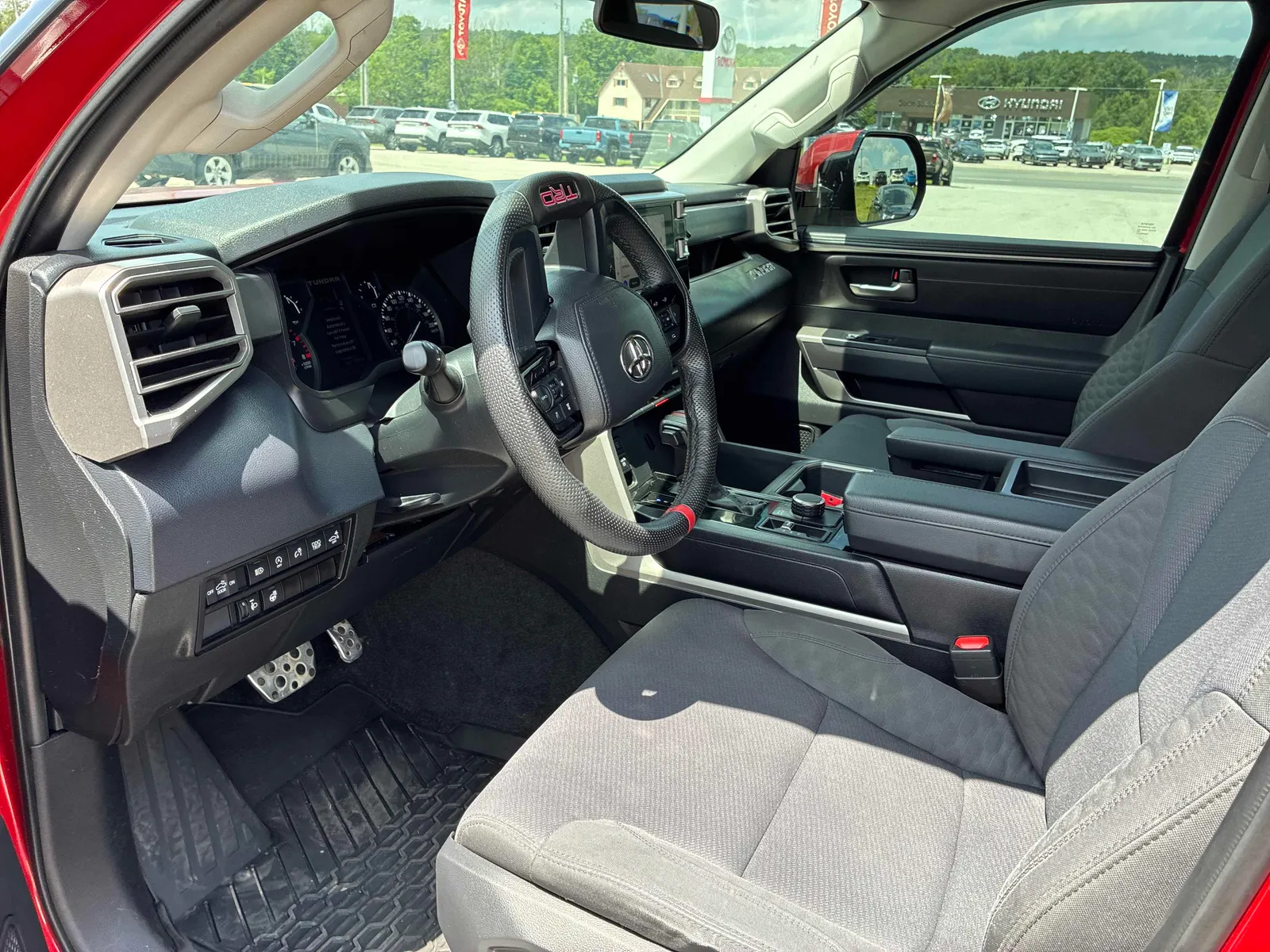 Interior driver side