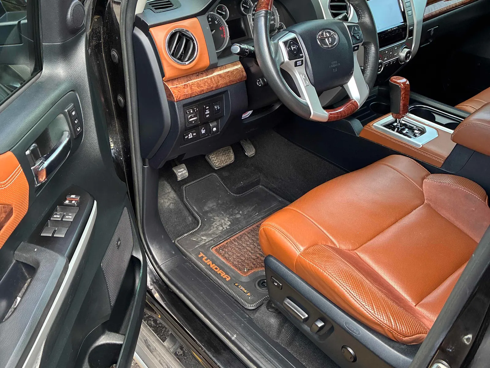 Interior driver side