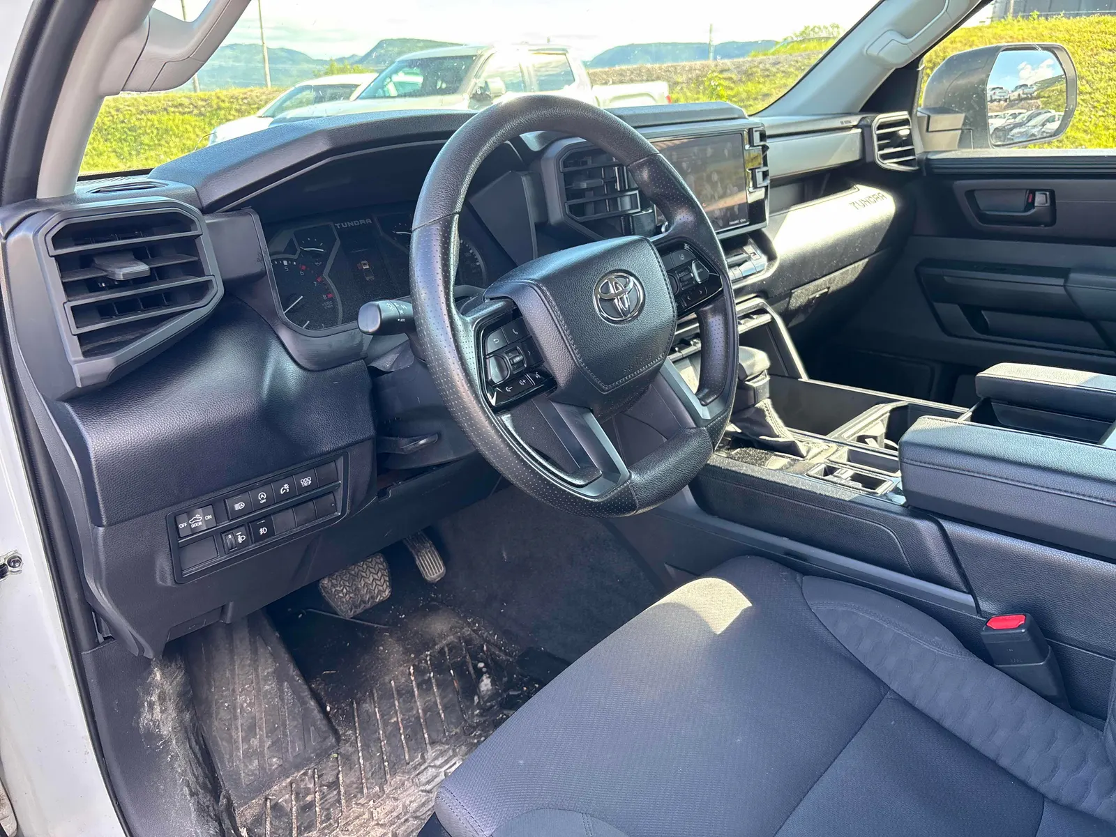 Interior driver side