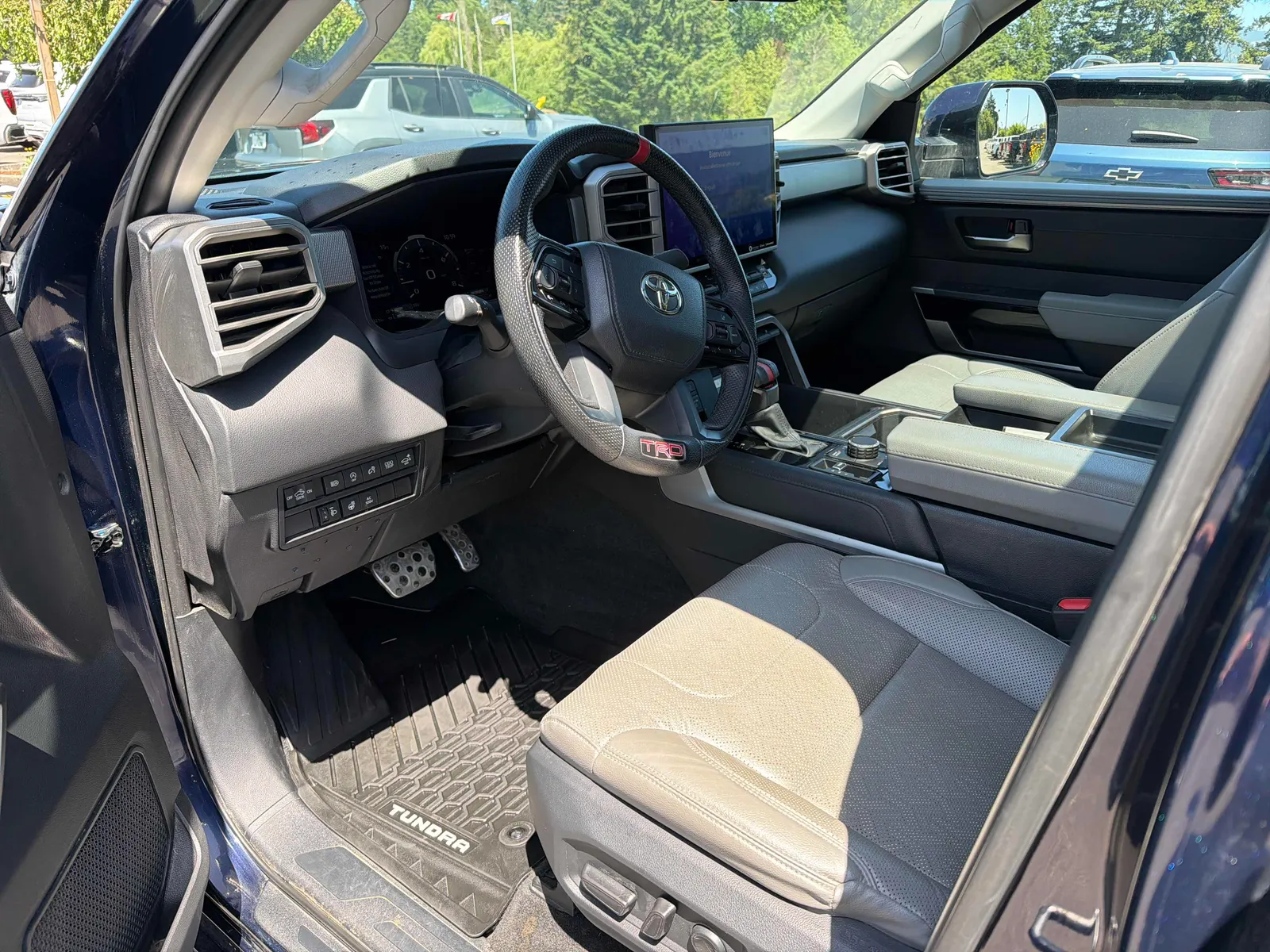 Interior driver side