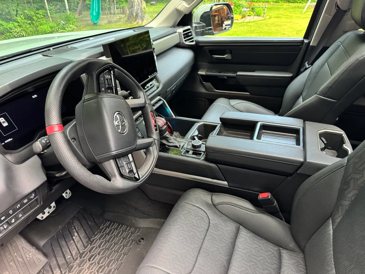 Interior driver side