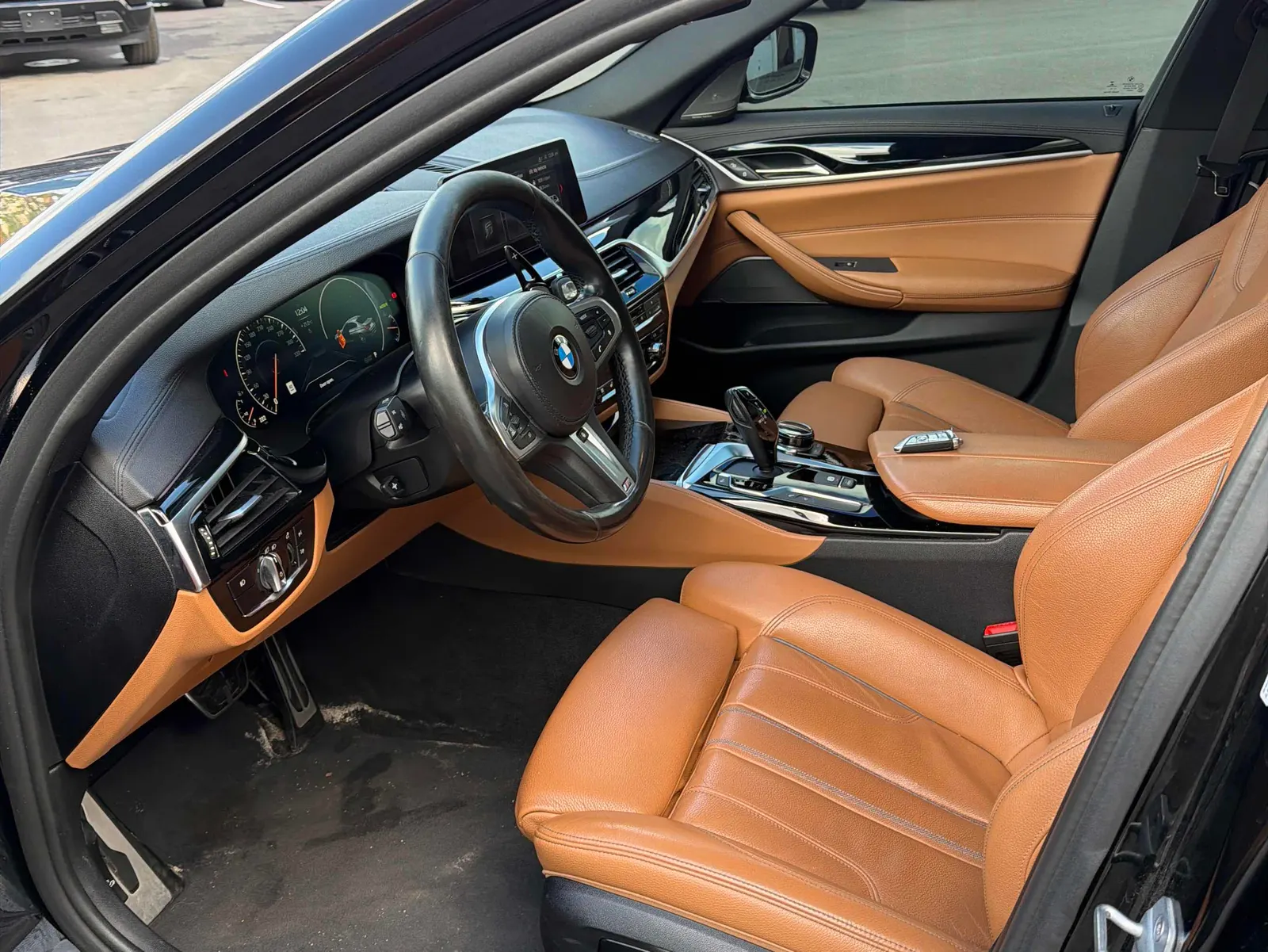 Interior driver side