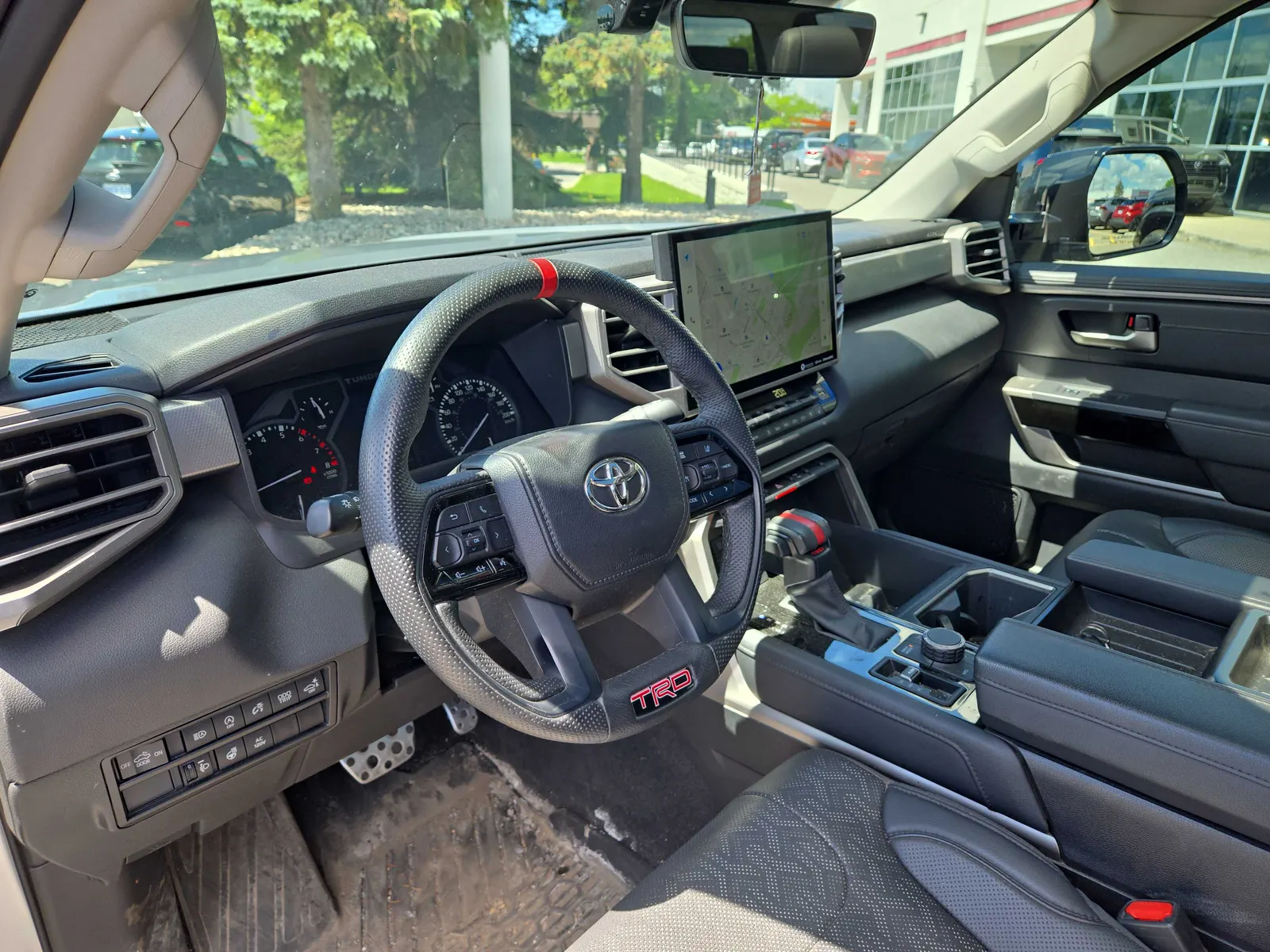Interior driver side