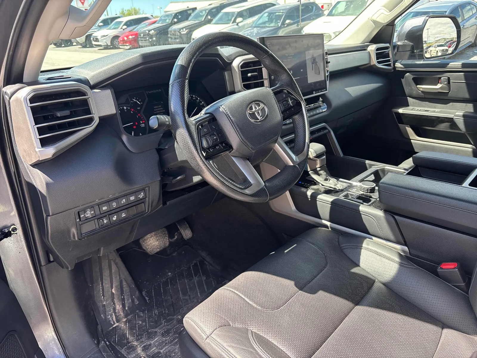 Interior driver side
