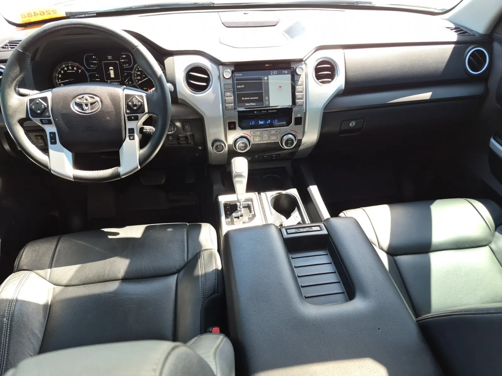 Interior driver side