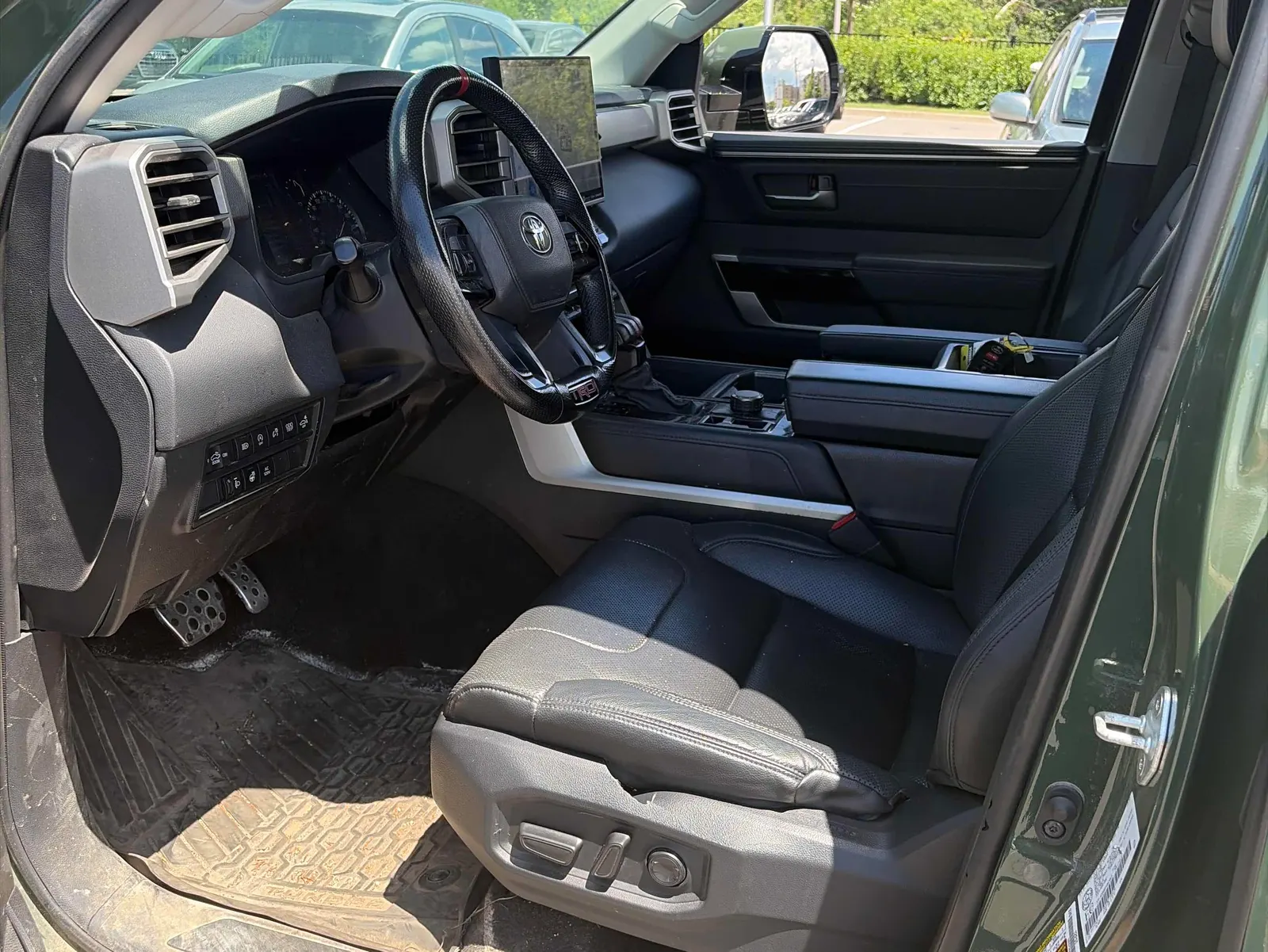 Interior driver side