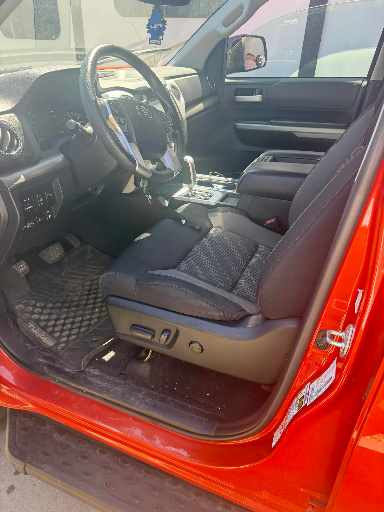 Interior driver side