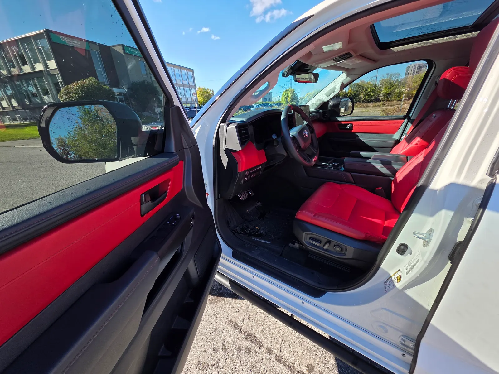 Interior driver side