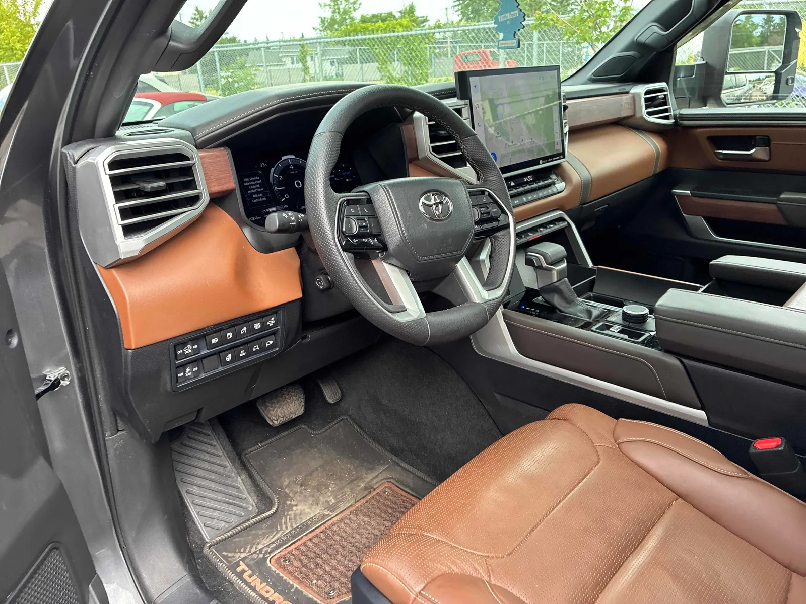Interior driver side