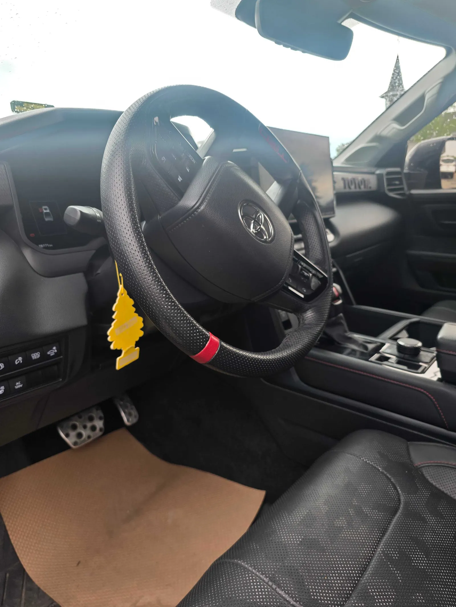 Interior driver side