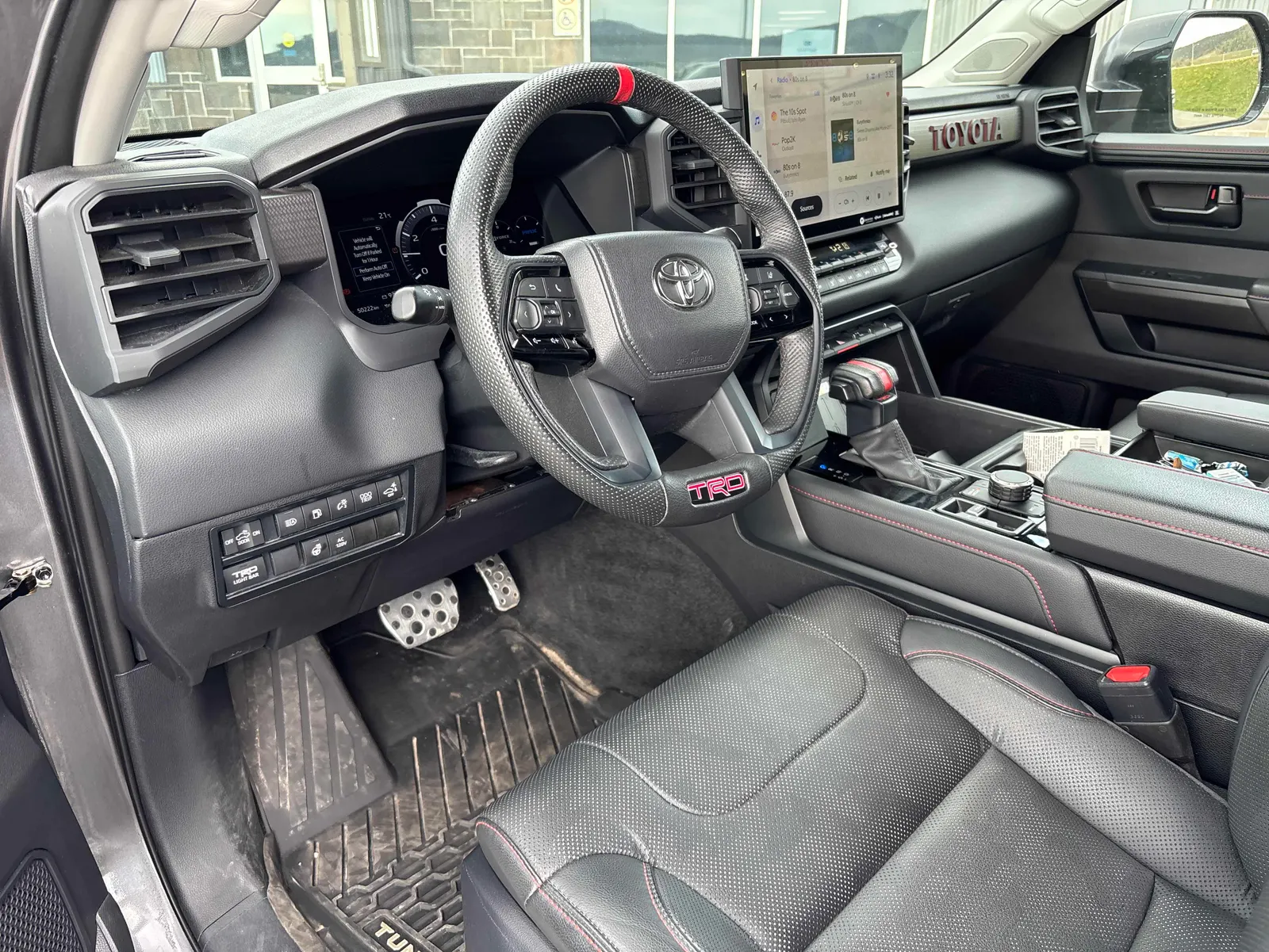 Interior driver side